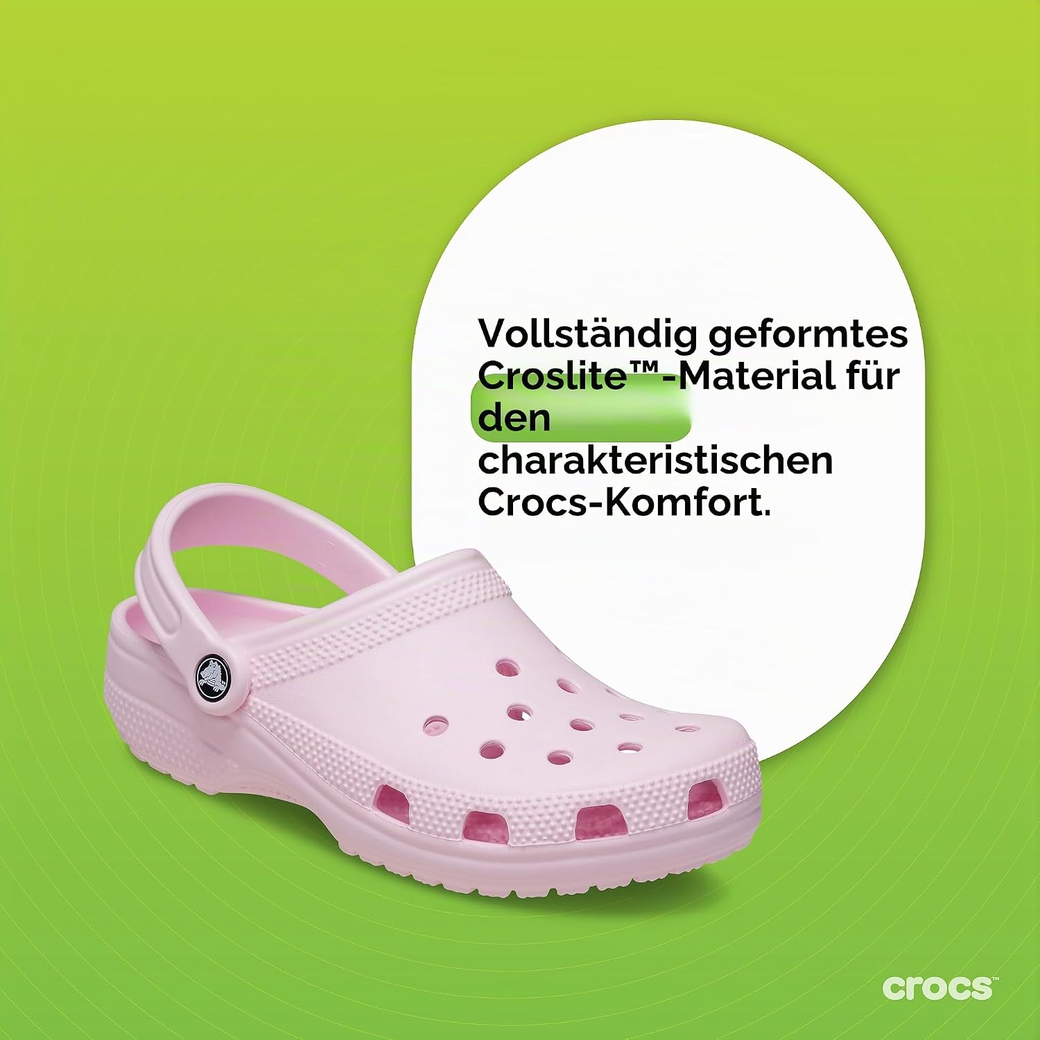 Detalle de Crocs Classic Clog 42–43 EU Pink Milk – Alltagstauglicher Klassiker von Crocs
