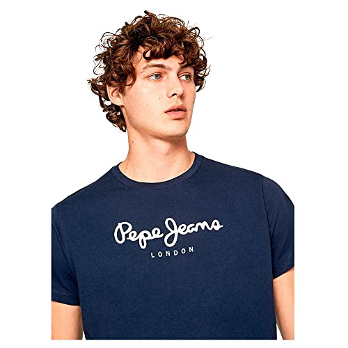 Detalle de Pepe Jeans T-Shirt Regular Fit: comodidad y estilo con algodón sostenible