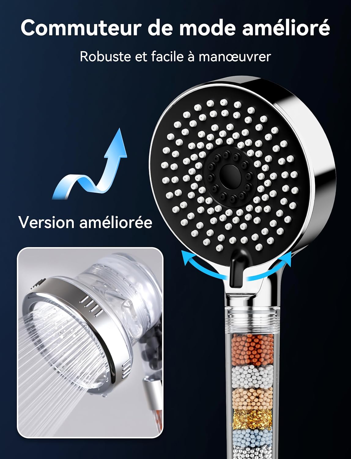 Thumbnail 6 de dothnix Pommeau de Douche 5 modes