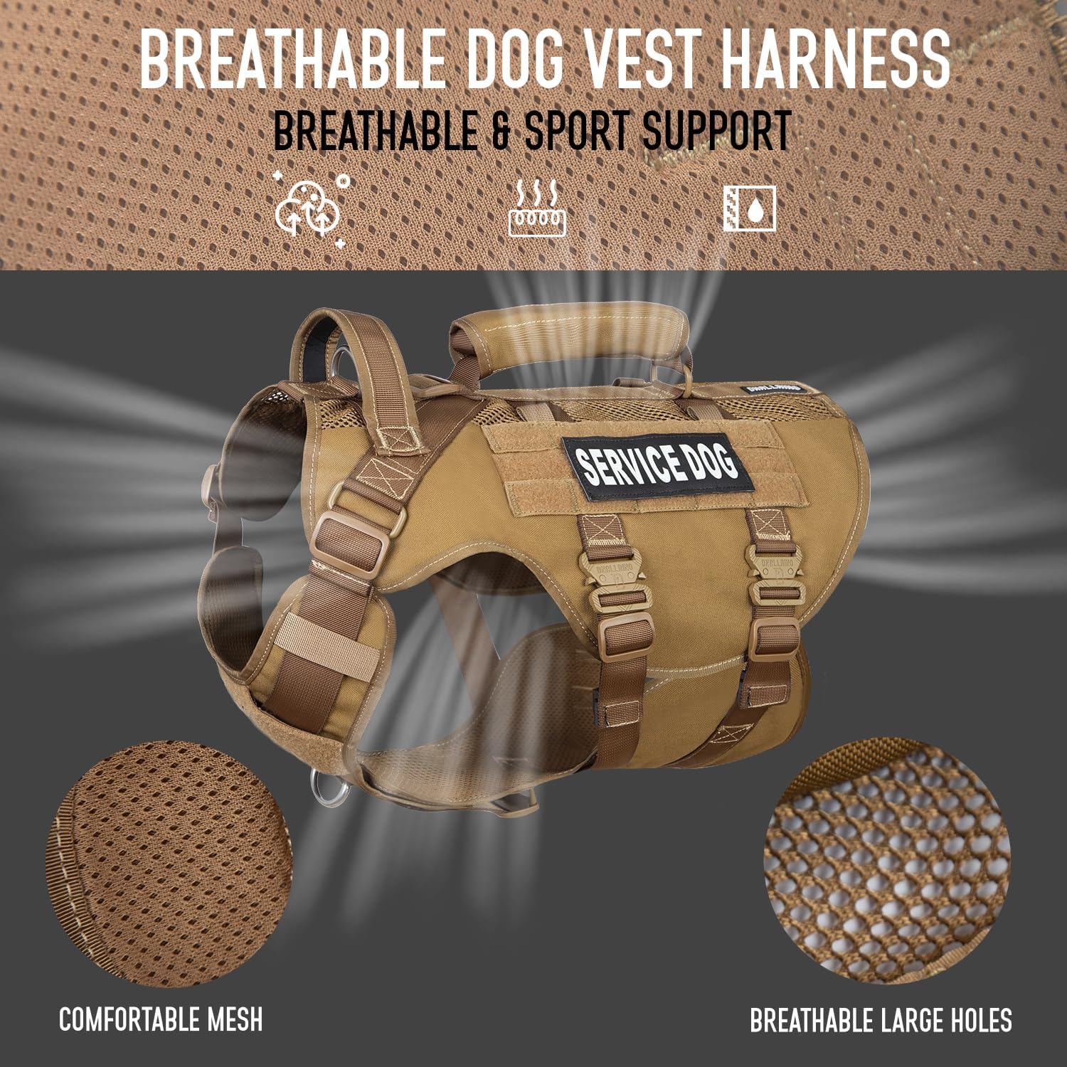 Detalle de DNALLRINO Tactical Dog Vest Size M