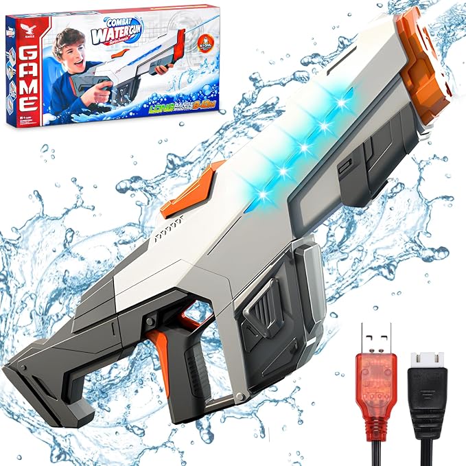 Detalle de SPINNE LUCAS Pistola de Agua Eléctrica Automática 💦
