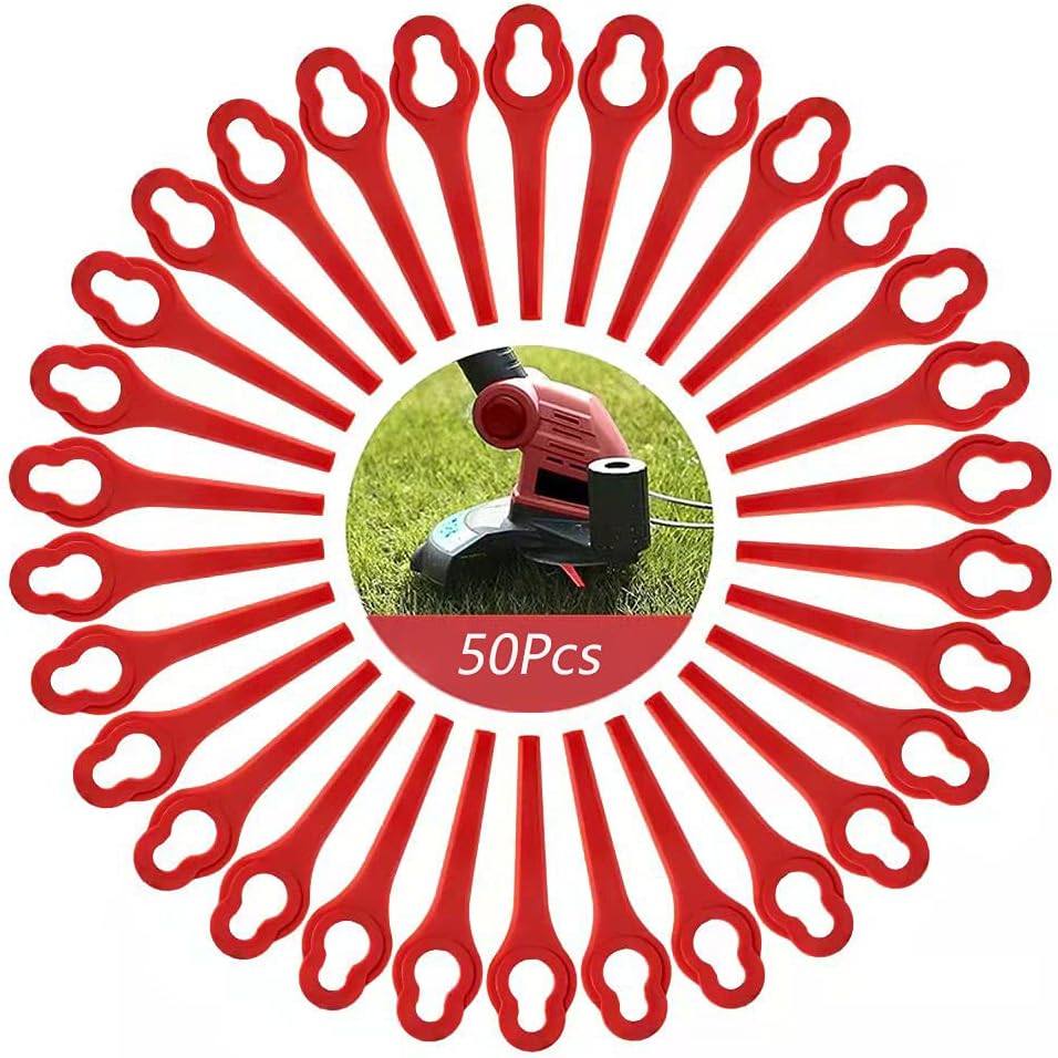 Thumbnail 5 de FourShow 50 Ersatzmesser aus Kunststoff (PA6) für Ferrex Rasentrimmer – kompatibel für FAR 20-ia/20-na