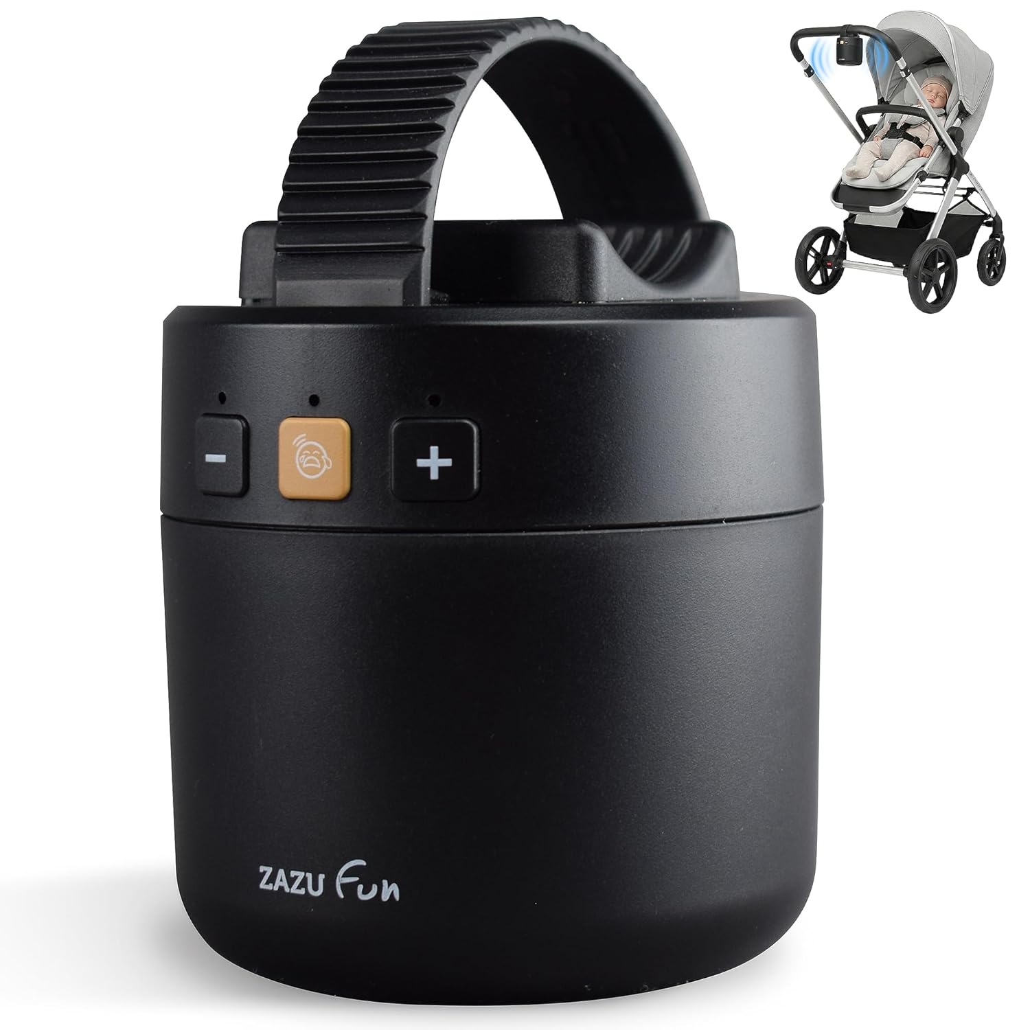 Detalle de ZAZU ROXY Baby Rocker – Elektrischer Kinderwagen-Schaukler mit Weinen-Sensor, 40-Min-Auto-Off