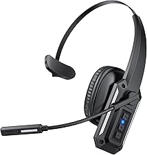 CPTEA Trucker Bluetooth Headset 60Hrs