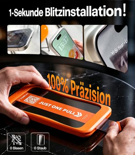 Thumbnail 4 de TORRAS Schutzglas für iPhone 18 Pro Max – Panzerglas 9H+ (2 Stück)