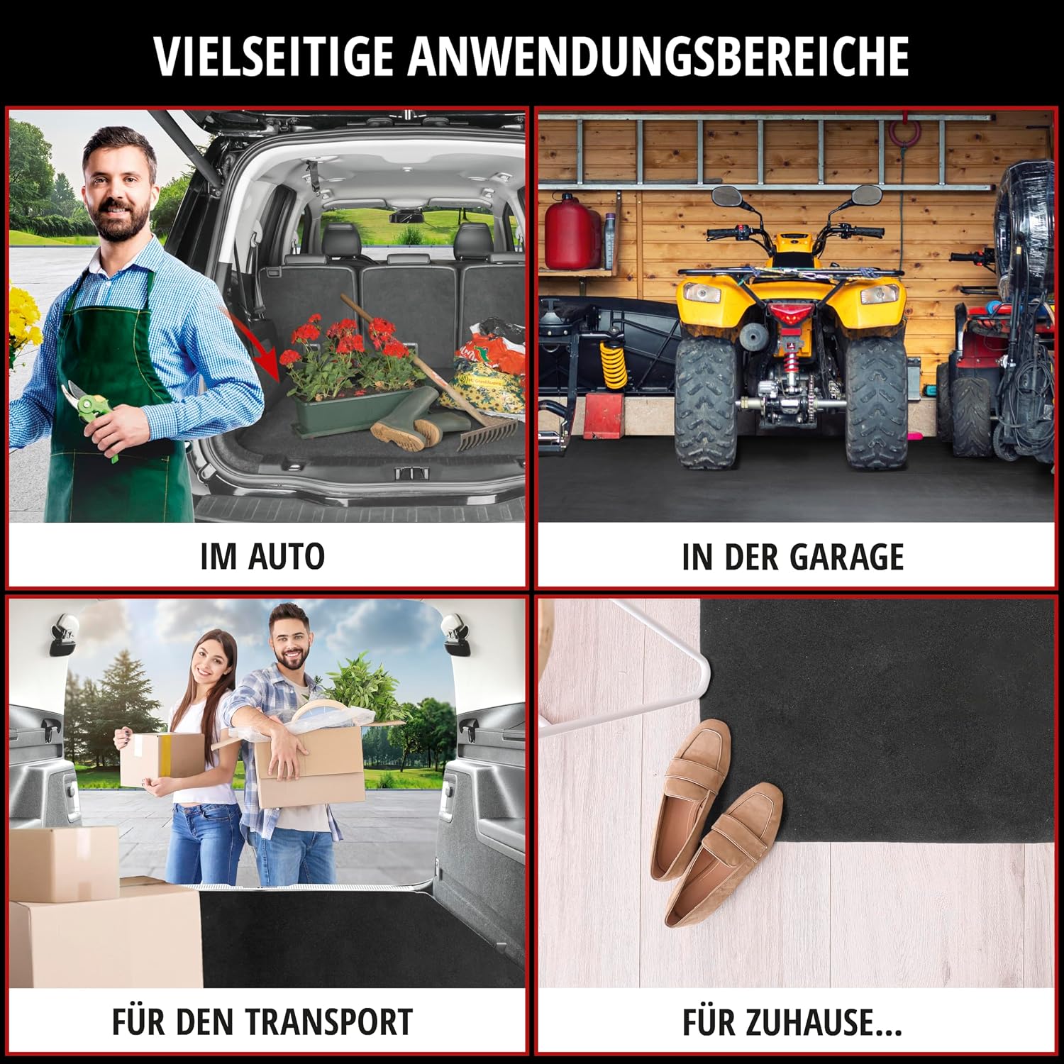 Detalle 2 de WALSER 29047 Cutty tapis voiture 150x100 cm