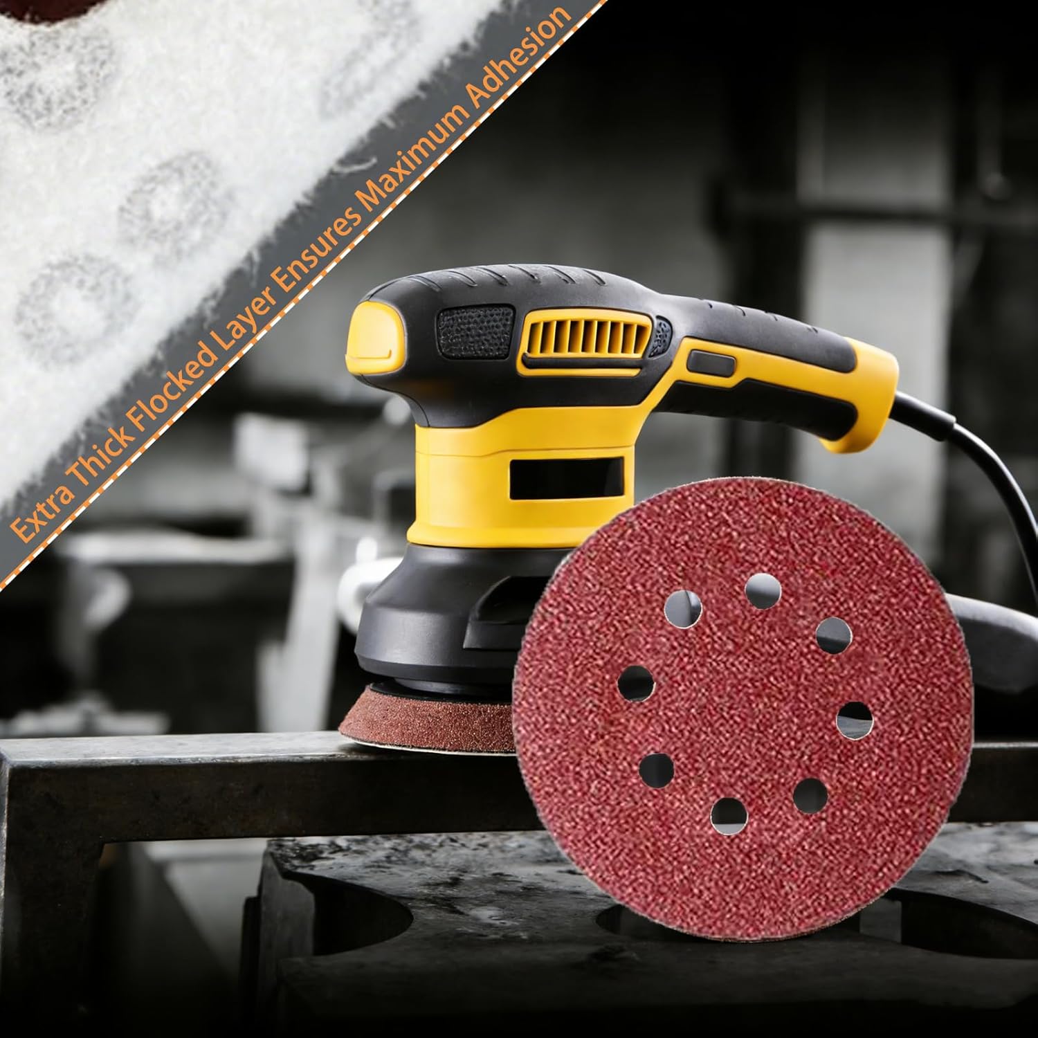 Thumbnail 4 de Toowood 125mm Sanding Discs 100pcs for orbital sander ðŸ›