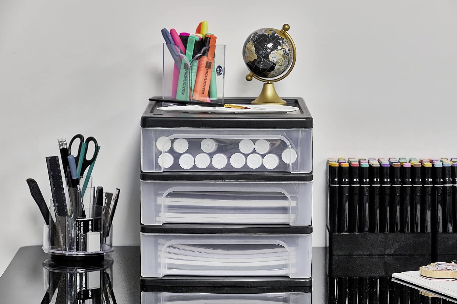 Detalle 2 de Iris Ohyama OCH-2030 Schubladenbox 3x4 L
