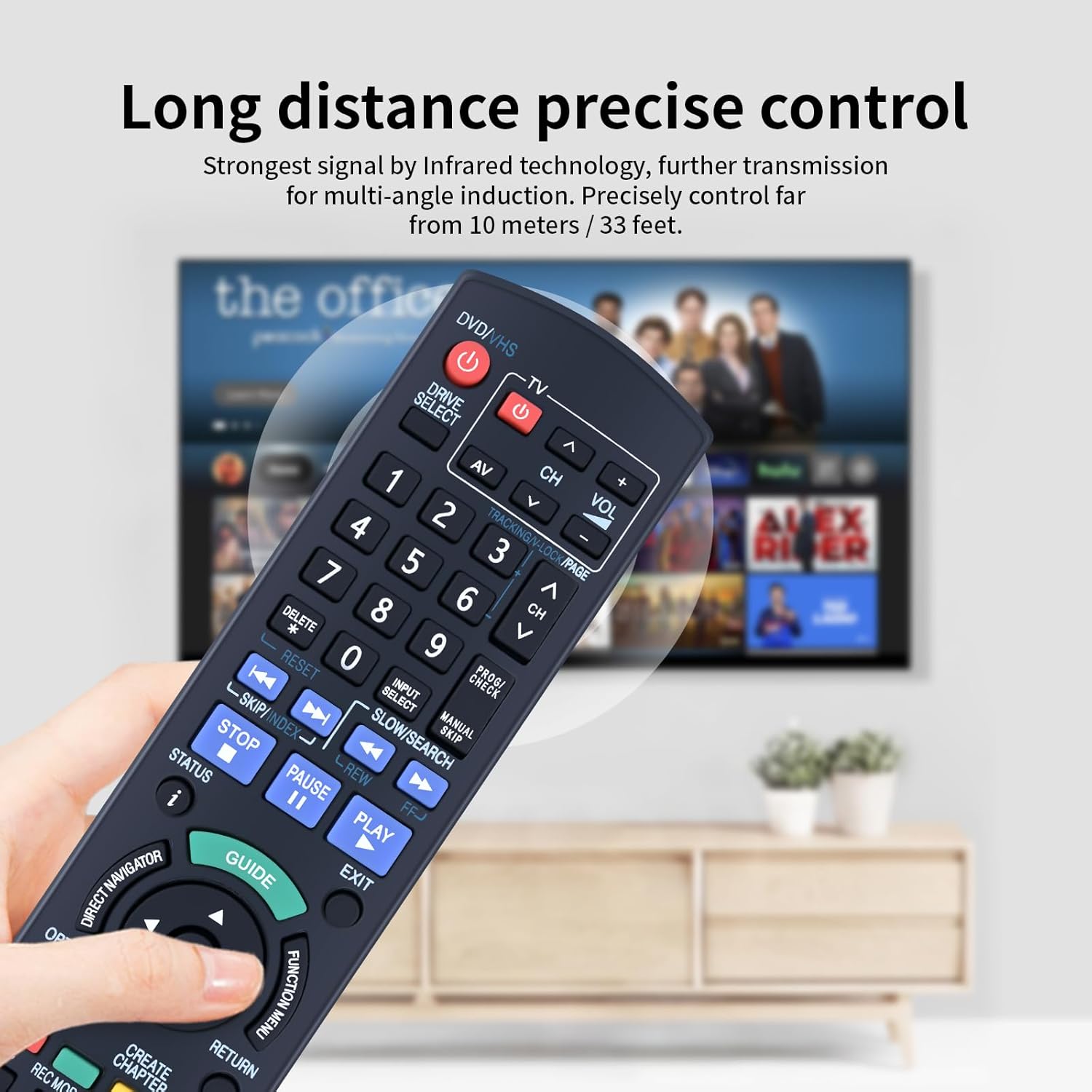 Thumbnail 6 de TCNOUMT N2QAYB000130 Replacement Remote for Panasonic DVD Recorder