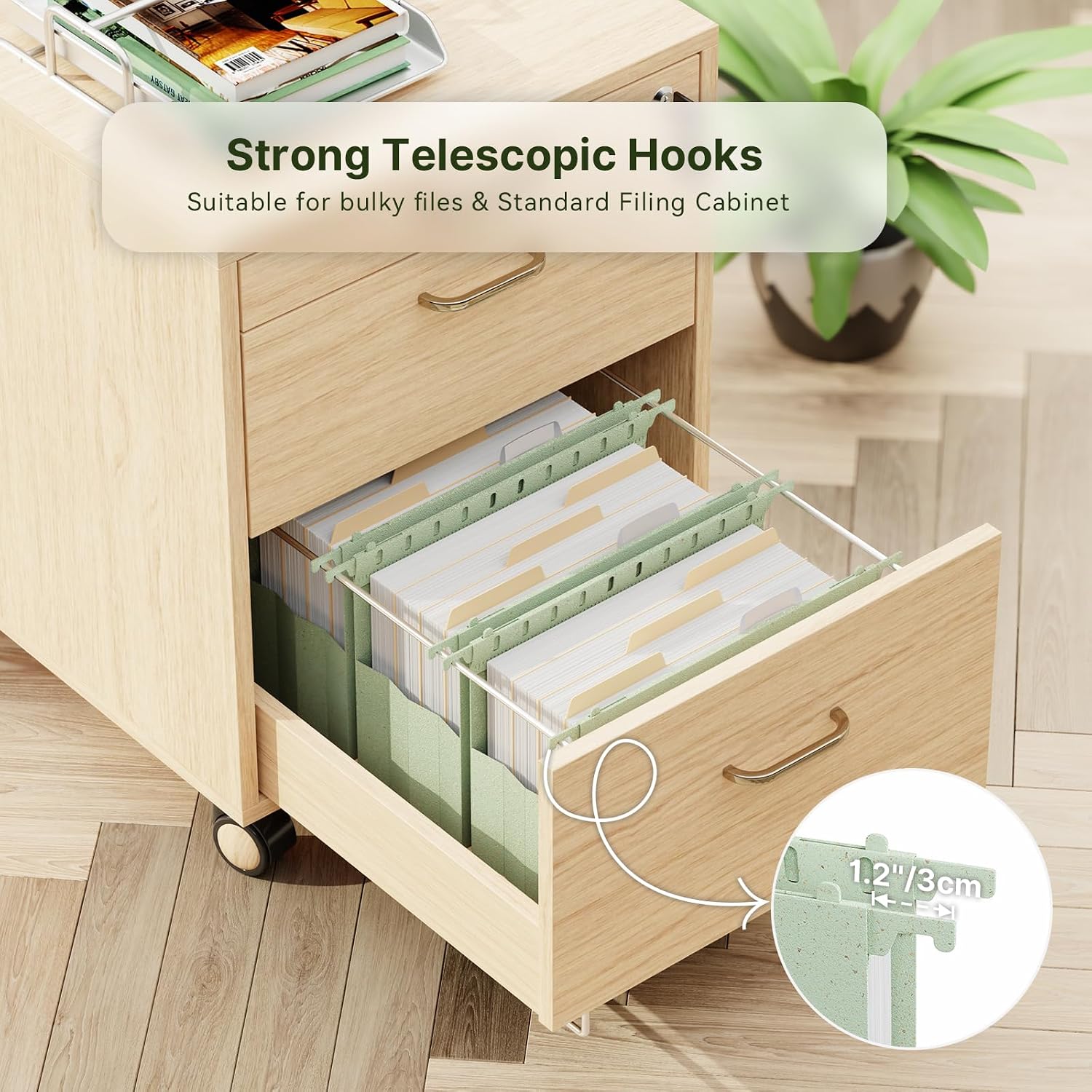Thumbnail 4 de XINGIA Hanging File Folders, Letter Size