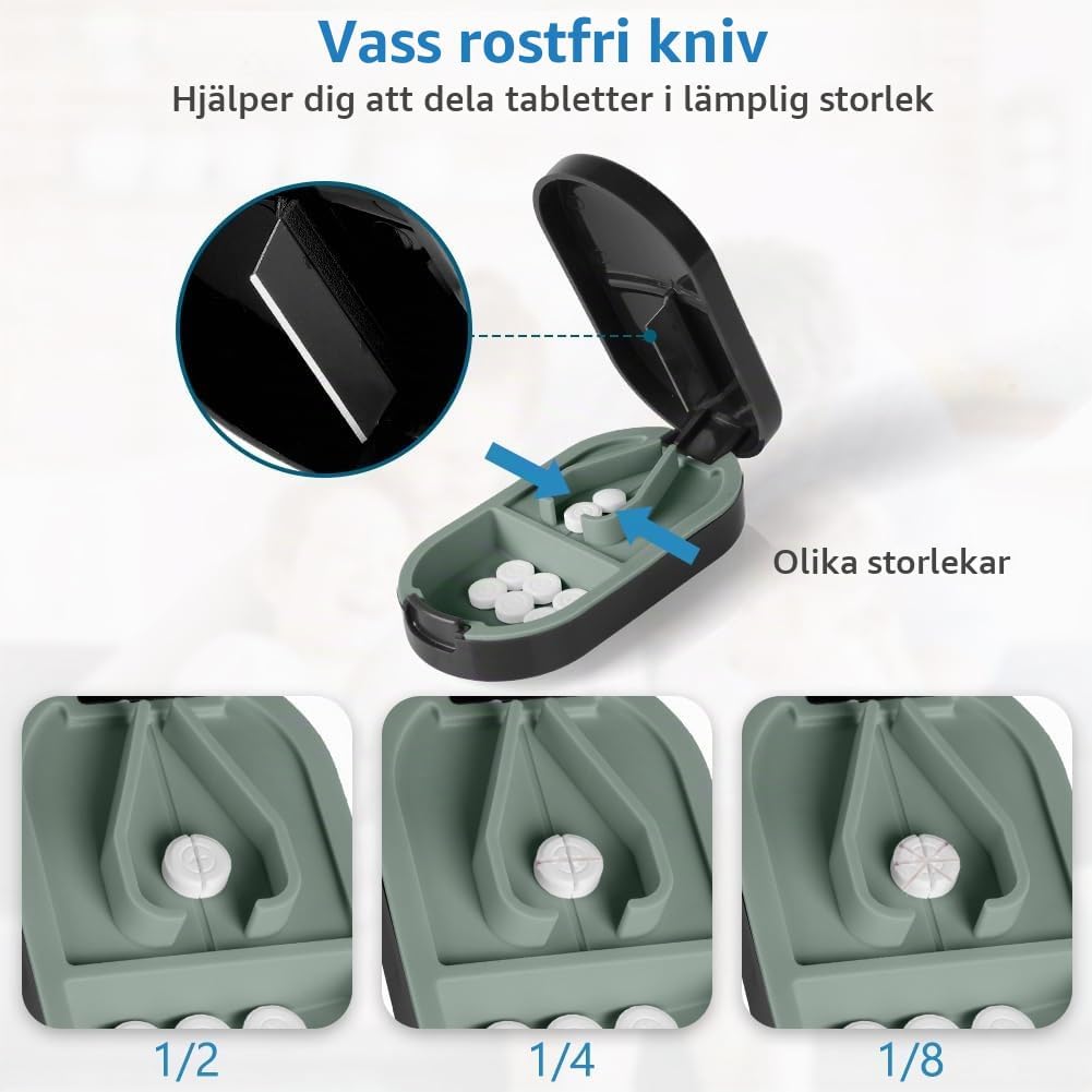 Detalle 2 de ACWOO bärbar tablettdelare med V-format stöd och inbyggd förvaring