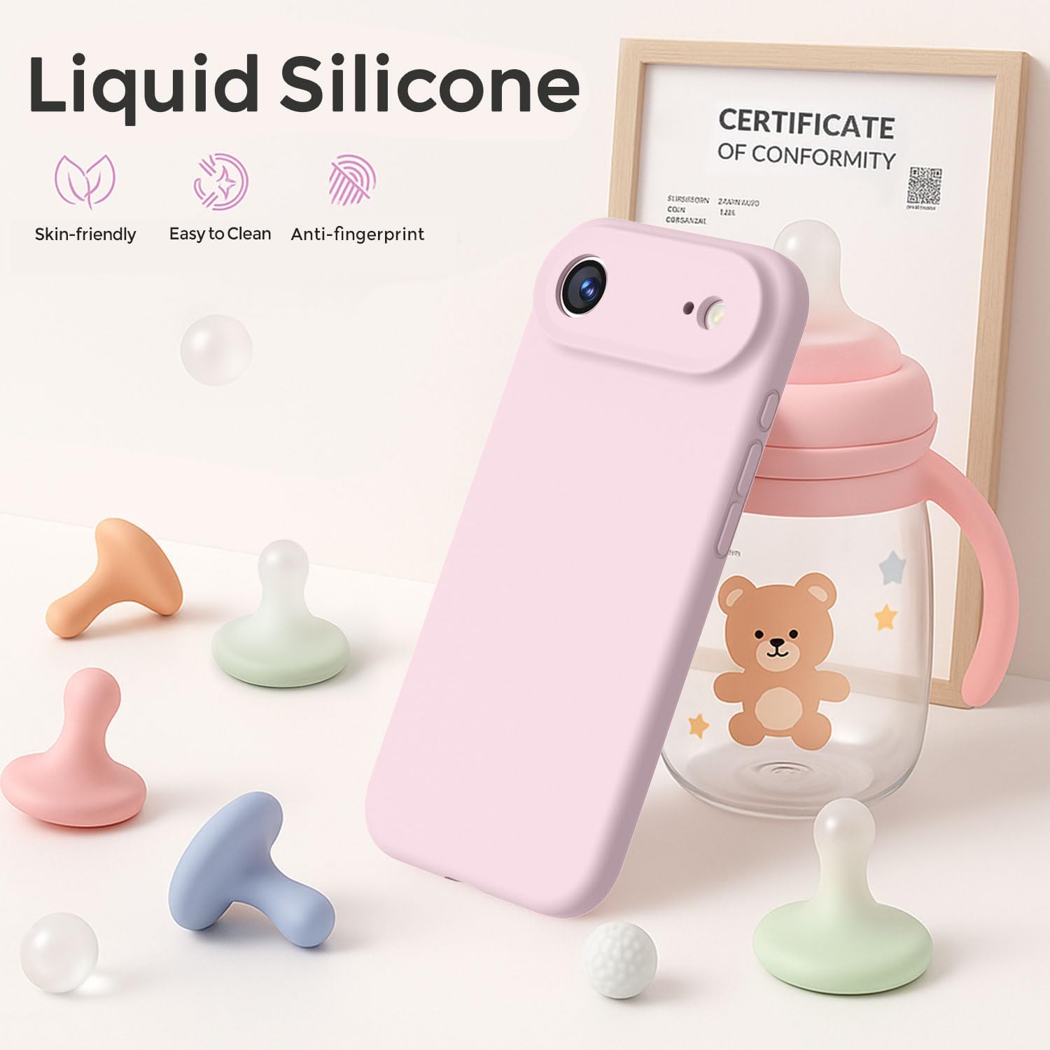Detalle de iPhone 17 Pro Max case 0.15 in slim