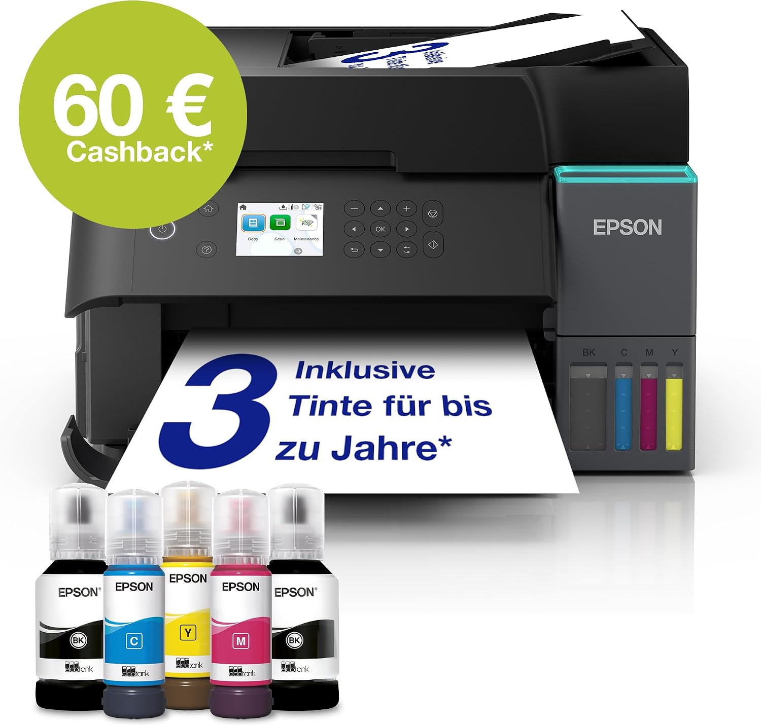 Detalle 2 de Epson EcoTank ET-3950 Multifunktionsdrucker mit Wi‑Fi