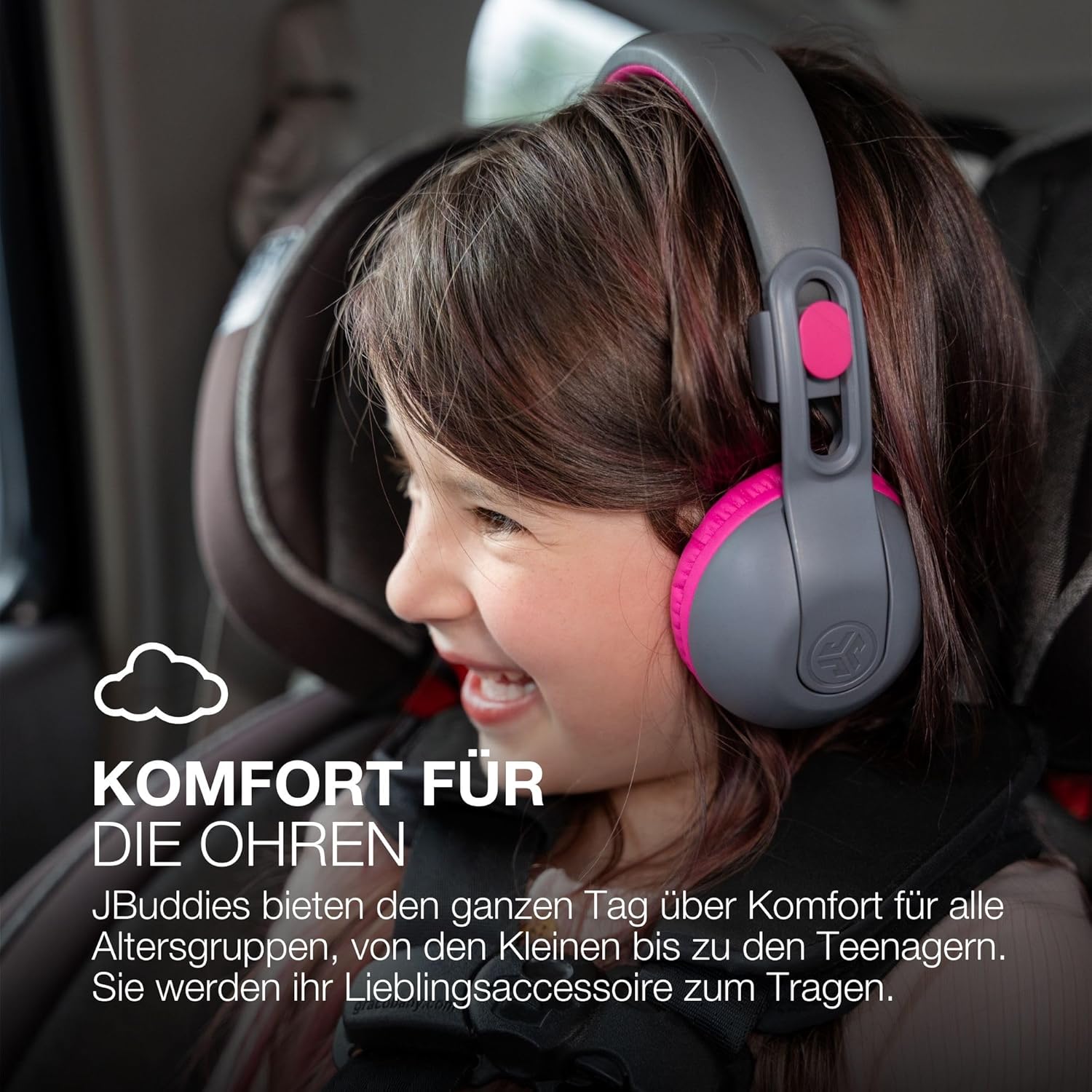 Thumbnail 2 de JLab JBuddies Studio 2 Kinder-Kopfhörer (Bluetooth, Lautstärke begrenzt bis 95 dB, Mikrofon)