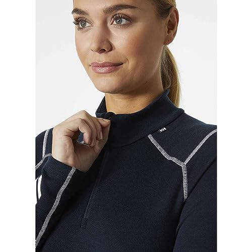 Thumbnail 4 de Helly Hansen W Lifa Merino Midw 1/2 Zip azul marino talla M
