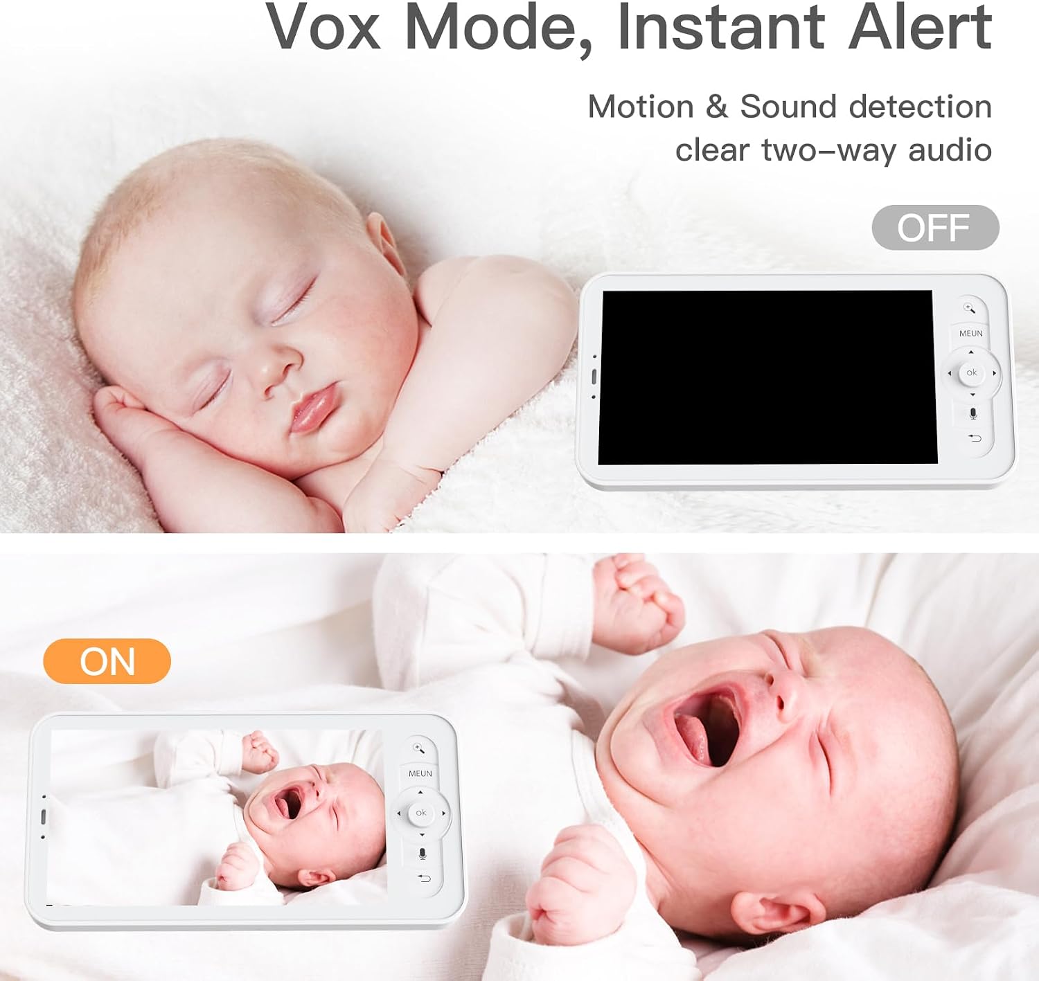 Thumbnail 5 de Arenti 2.5K 5GHz Baby Monitor Two Cameras