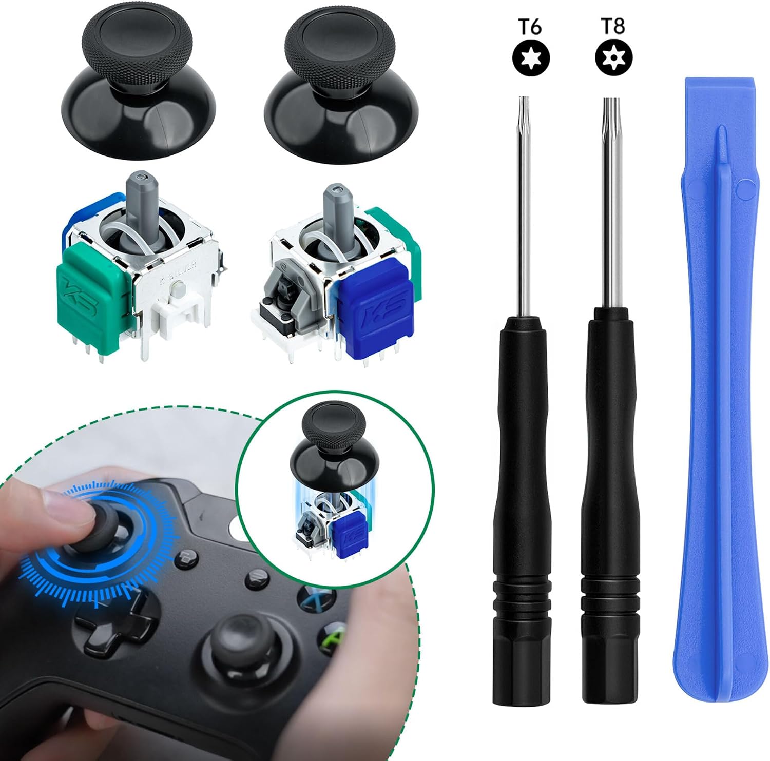 Detalle de Tolesum Kit remplacement joystick TMR