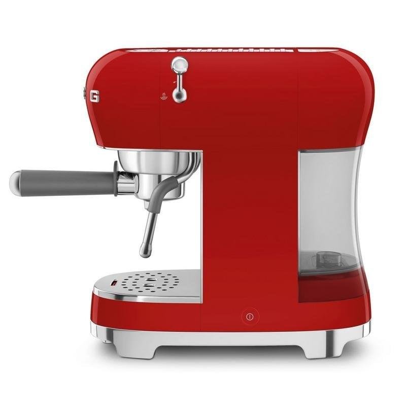 Thumbnail 3 de Cafetera espresso manual Smeg ECF02RDEU 1,1 L, 15 bares con vaporizador y Thermoblock