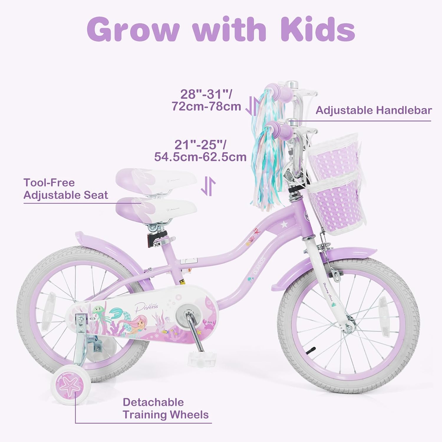 Detalle de Olakids Kids’ Bike