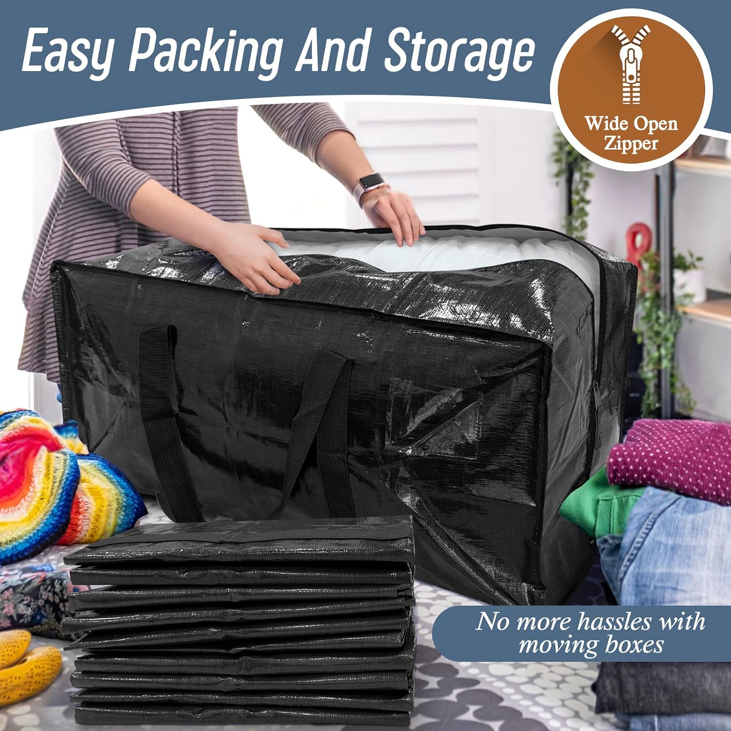 Detalle 1 de Moving bag set 6 pack, 29 in capacity