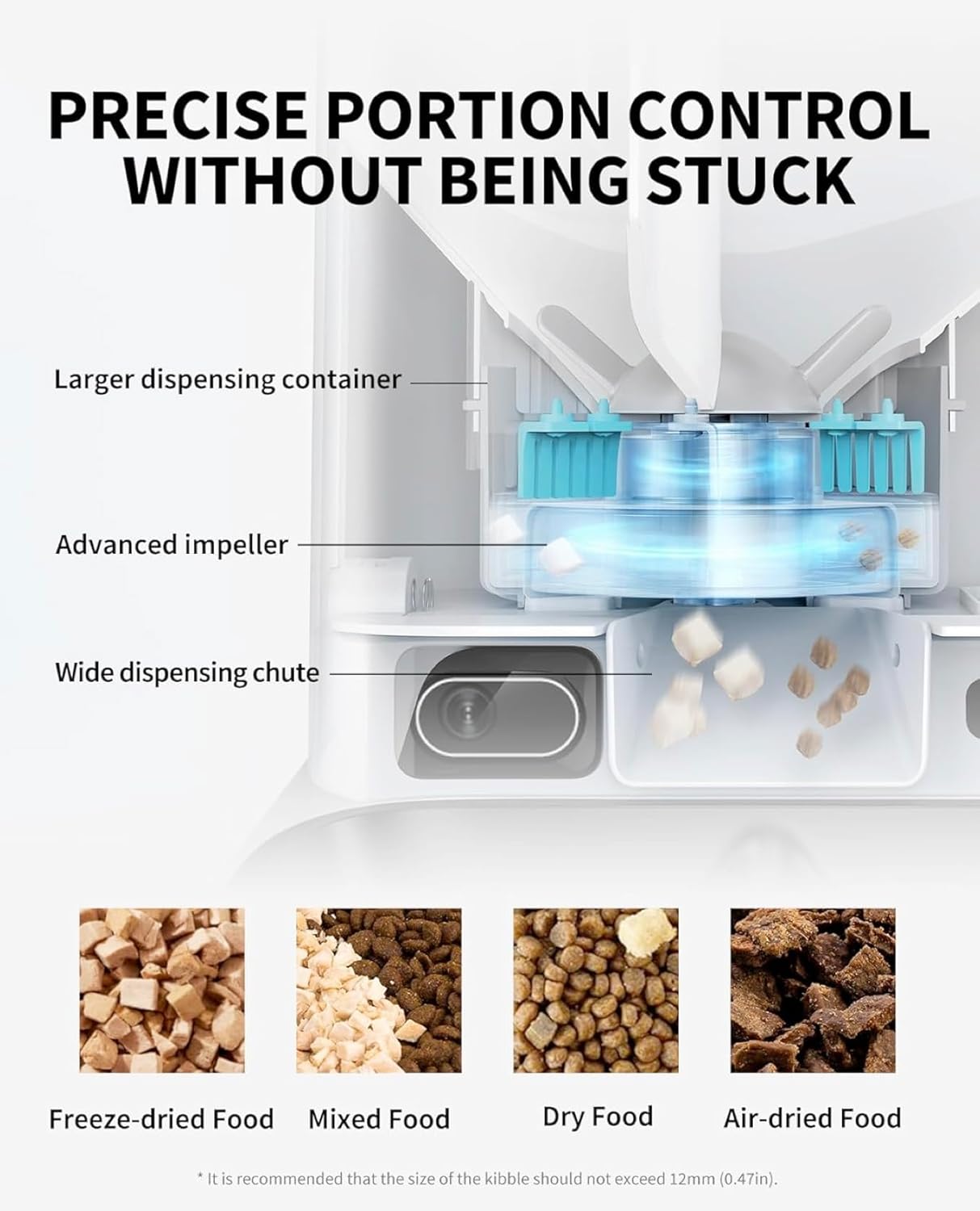 Thumbnail 6 de PETKIT Automatic Cat Feeder with 5L Dual Hopper