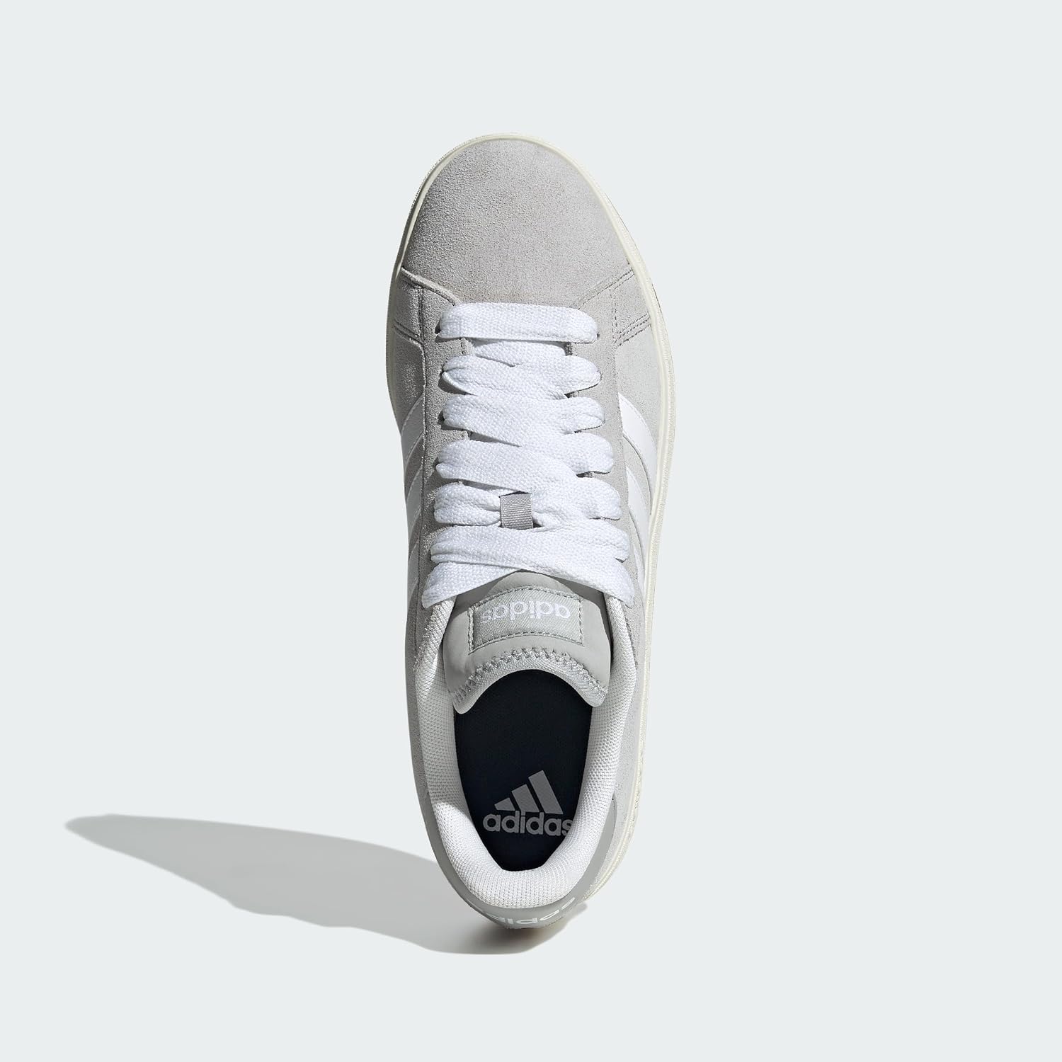 Detalle 2 de Adidas Uomo Grand Court Base 00S Shoes – Grey Two/Cloud White/Gum, taglia 43 1/3 EU