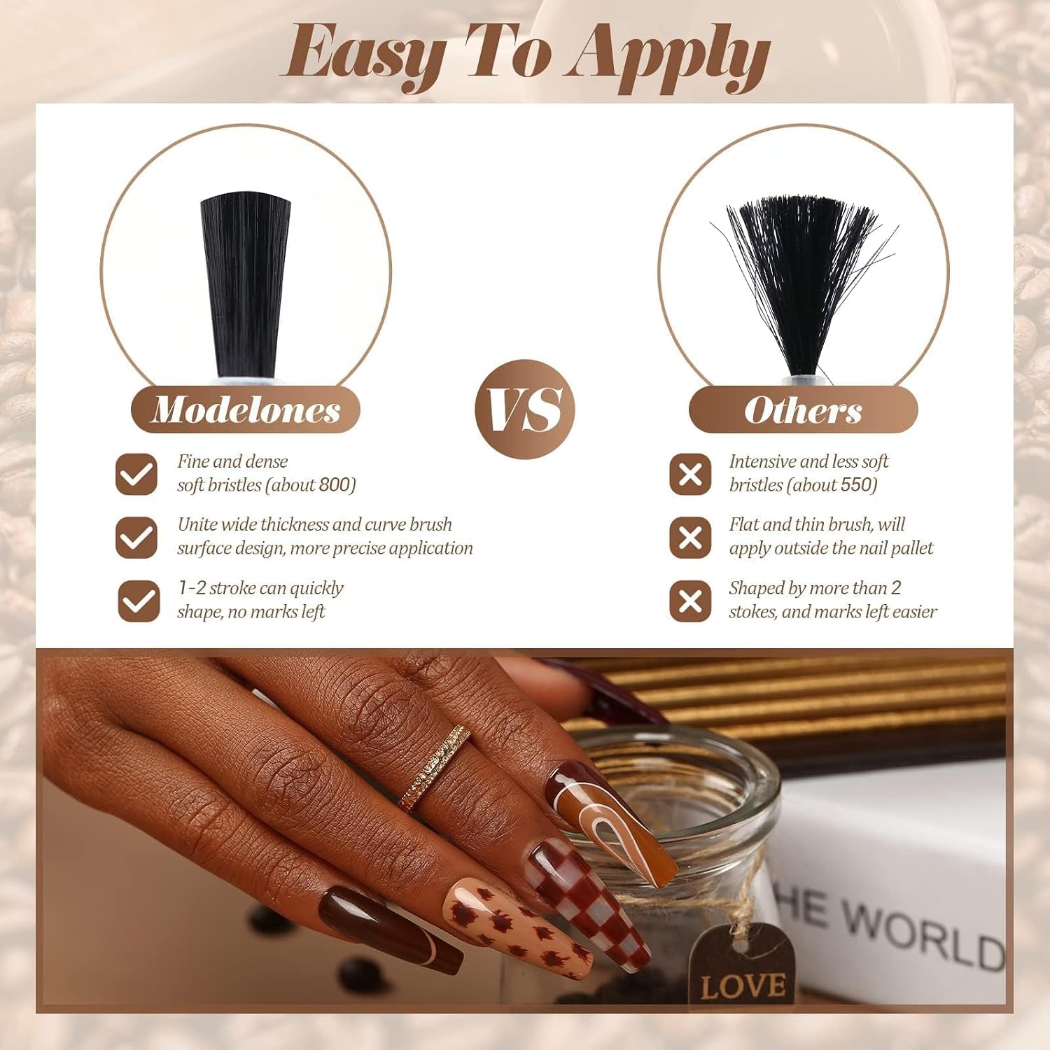 Thumbnail 5 de Modelones Glitter Gel Nail Polish Set, 12 Colors