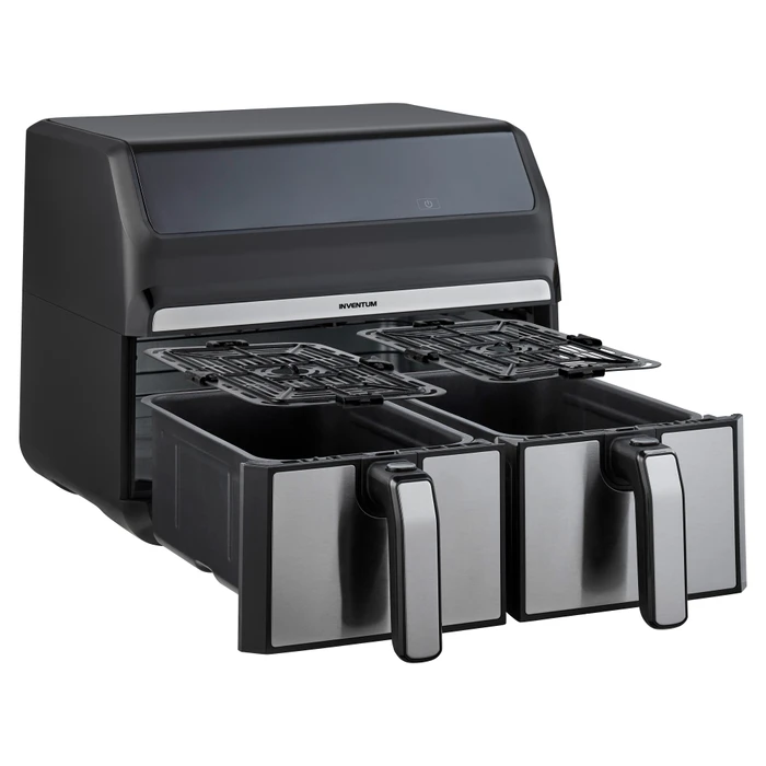 Thumbnail 9 de Inventum Heißluftfritteuse GF800HLD: Zwei Kammern mit Sync- und Duo-Cook-Funktion