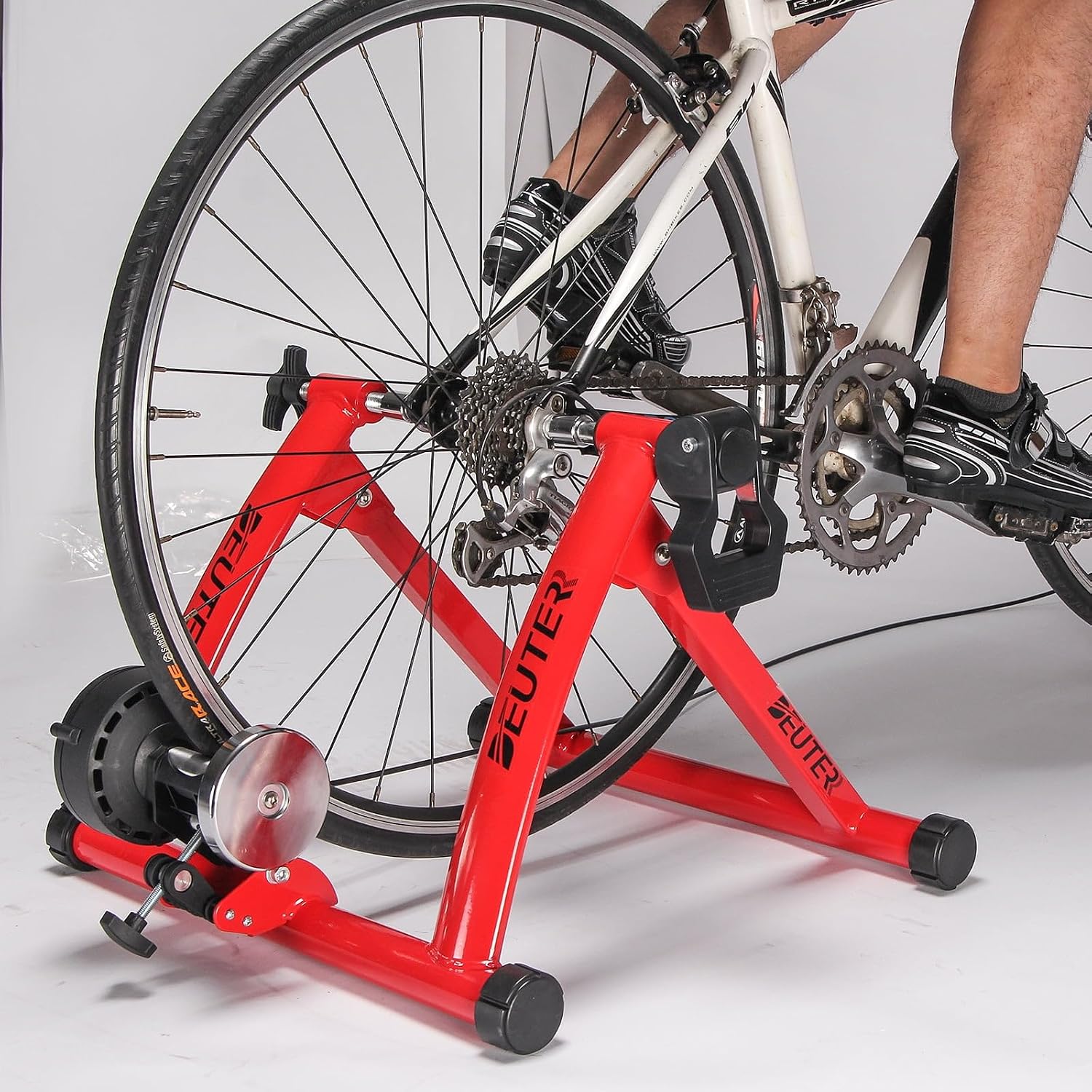 Thumbnail 1 de CXWXC MT-04RED Magnetic Bike Trainer for 26–29-Inch and 700C Wheels