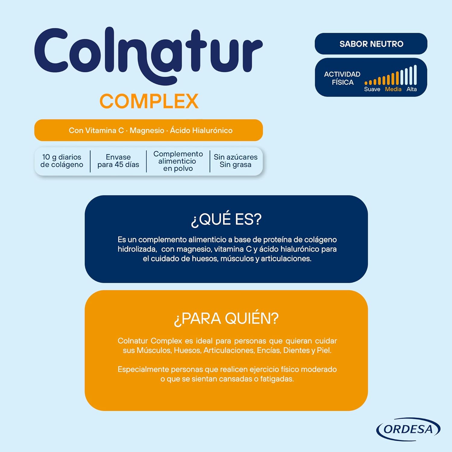 Thumbnail 3 de Colnatur Complex Neutro 330g Colágeno