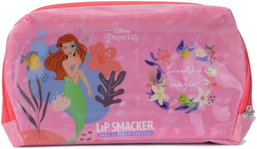 Detalle 2 de Lip Smacker Disney Princess Essential Make-up Bag – zestaw do makijażu dla dzieci