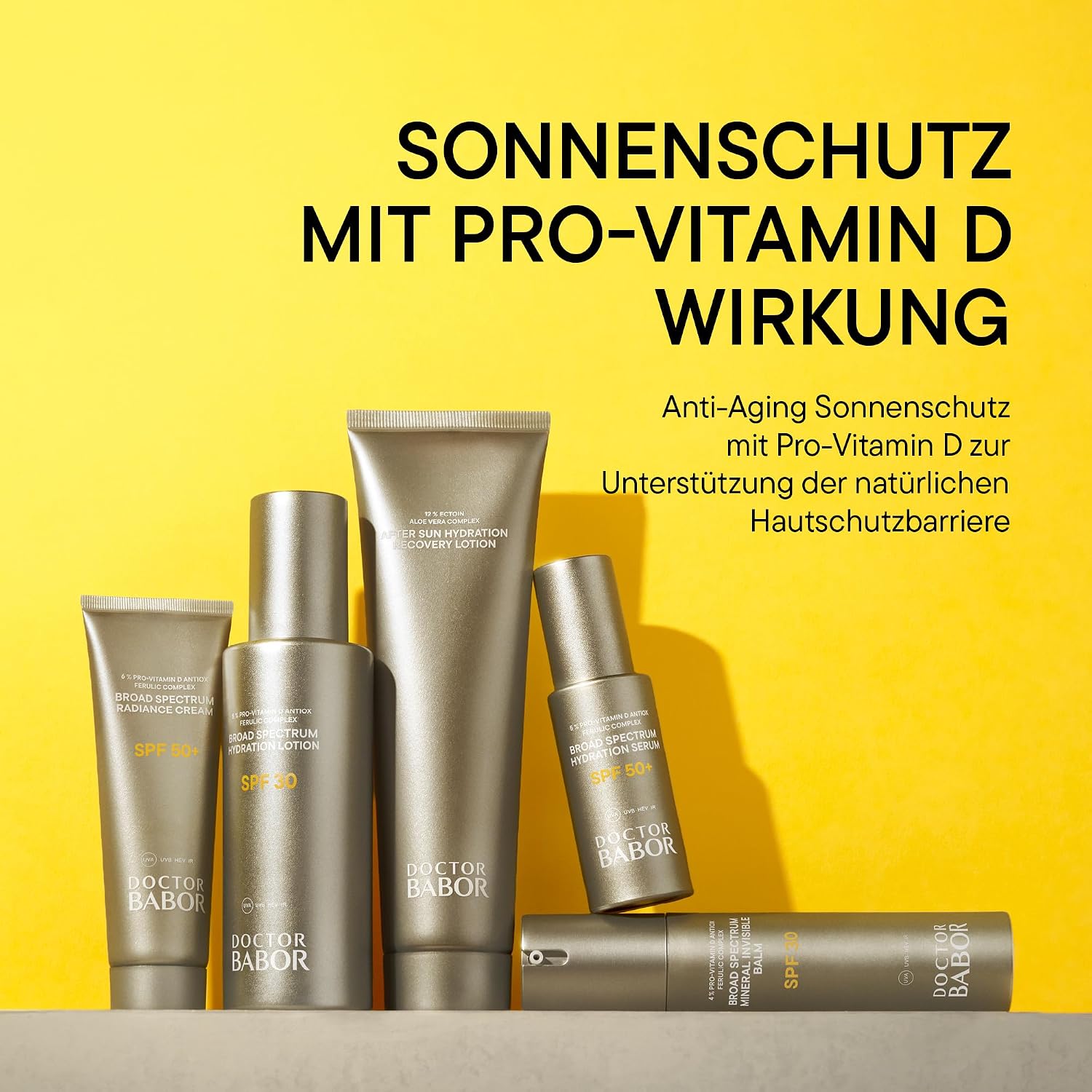 Detalle 2 de DOCTOR BABOR Solar Defense Broad Spectrum Mineral Invisible Balm SPF 30 – Mineralischer Sonnenschutz fürs Gesicht