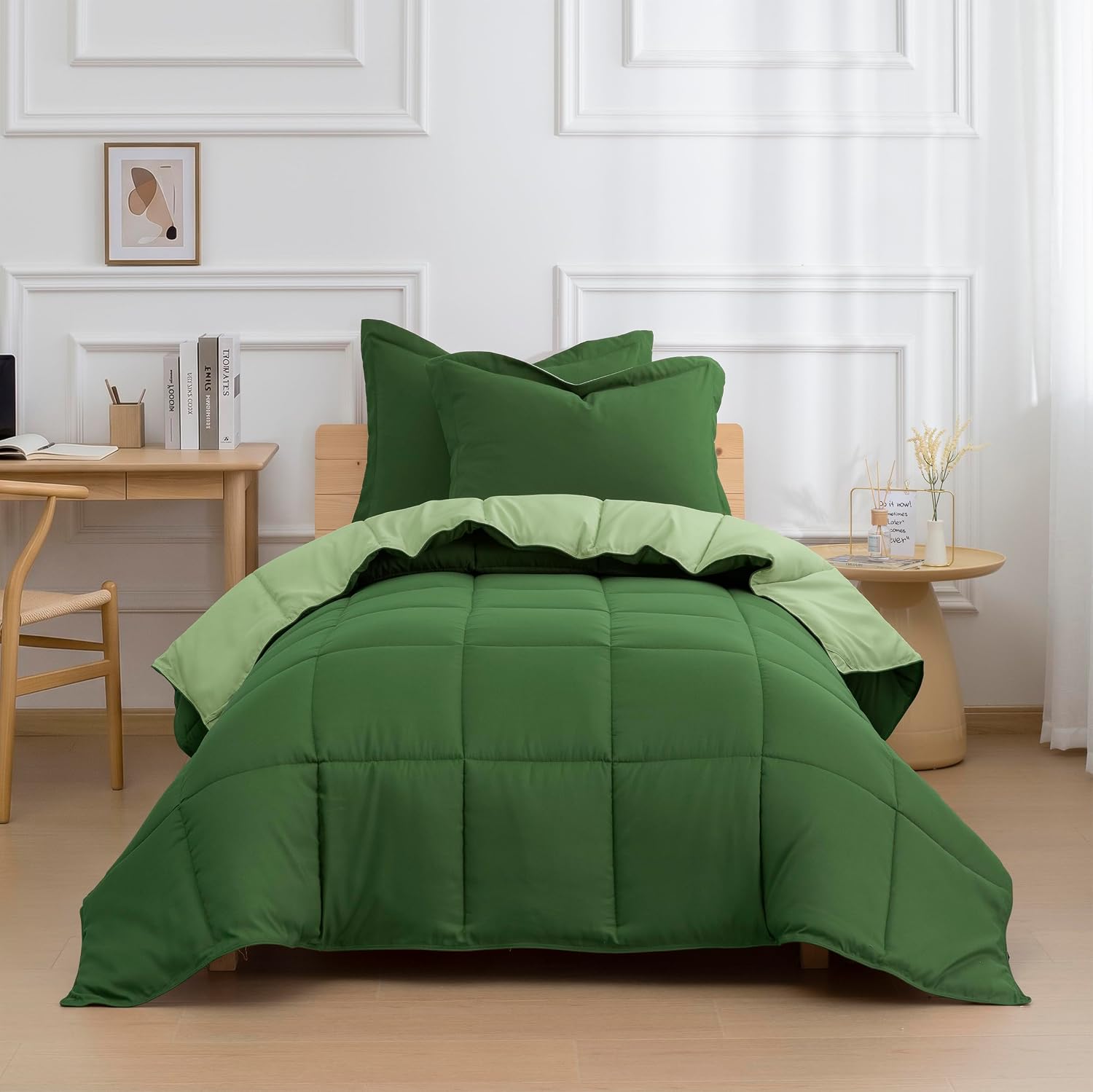 Detalle de HIG 3pc Comforter Set Twin 68x92