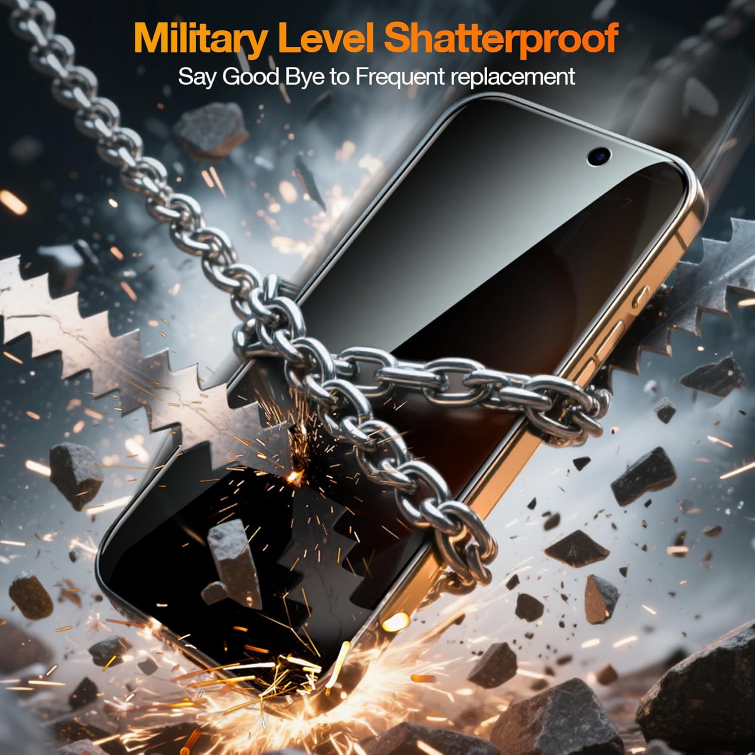 Thumbnail 3 de YMHML iPhone 17 Pro Max Privacy Screen 25°