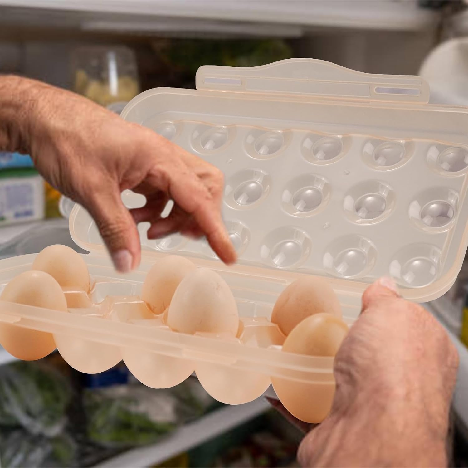 Thumbnail 6 de VolksRose Egg Storage Container for 18 Eggs