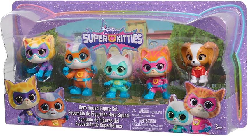 Thumbnail 4 de Just Play SuperKitties Hero Squad — 5 figuras 5 cm 🎲