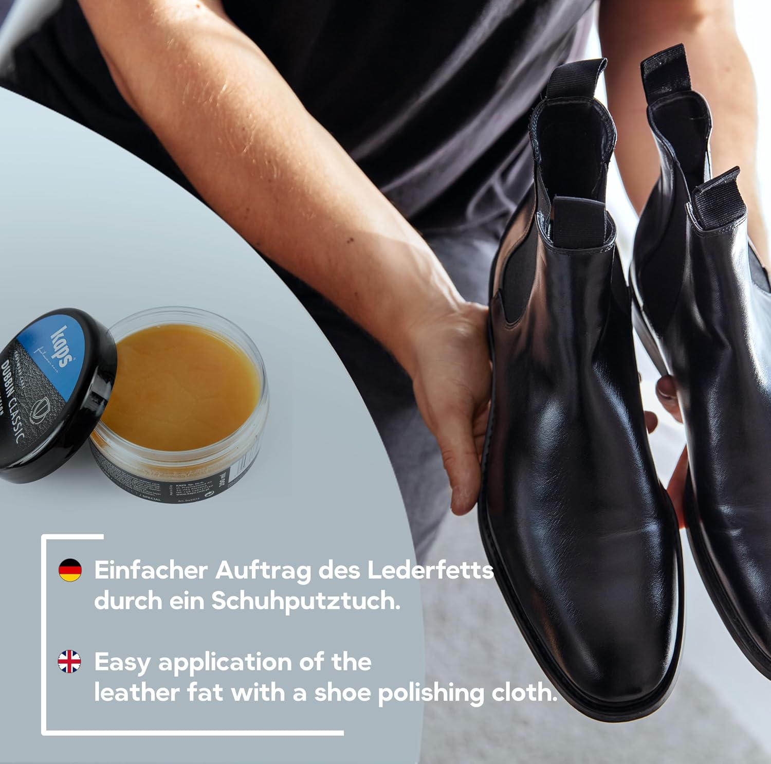 Thumbnail 4 de Kaps Dubbin Classic Leather Wax for Boots
