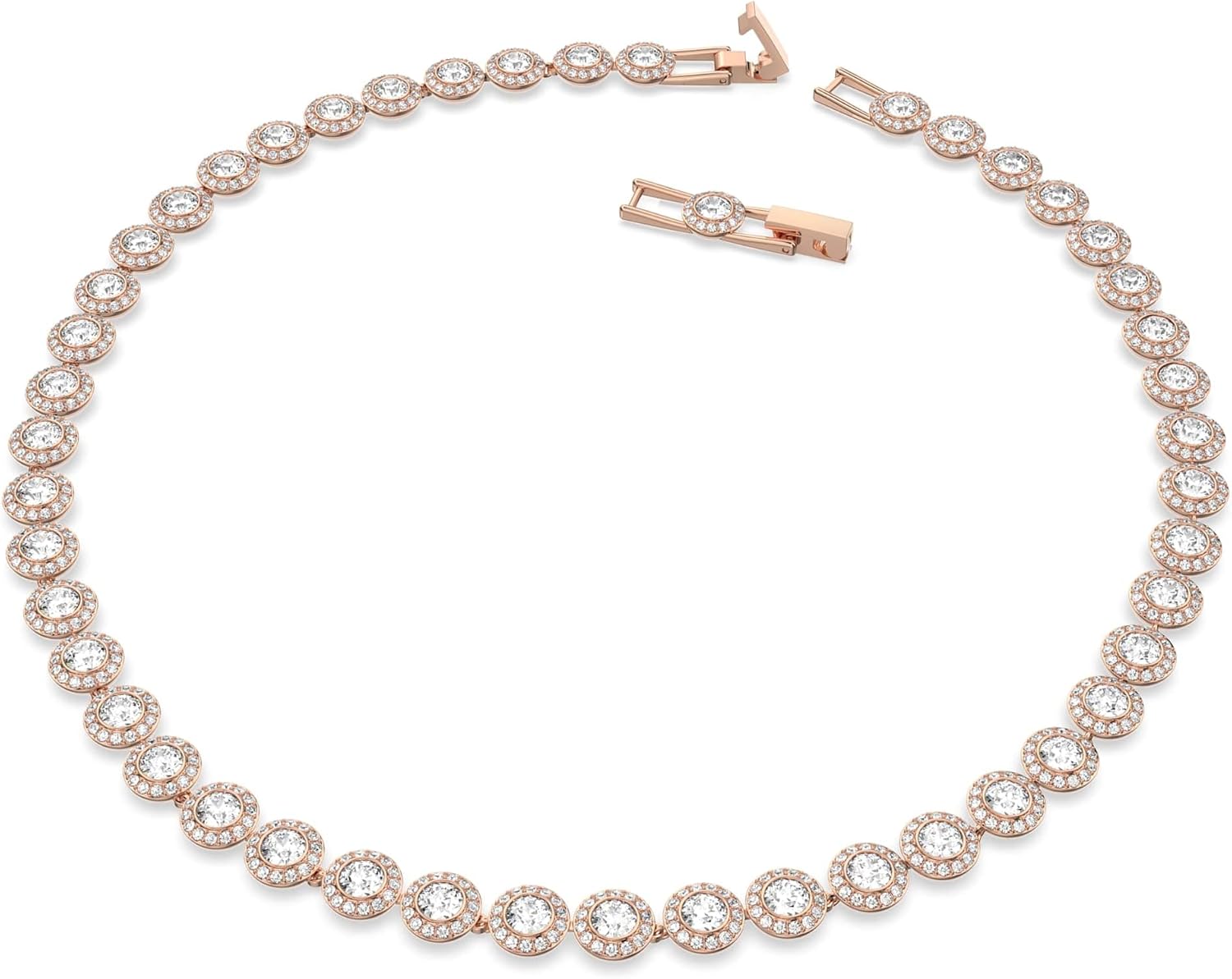 Thumbnail 1 de Swarovski Una Angelic Kollektion Halskette – Roségold pavé Tennis-Kette