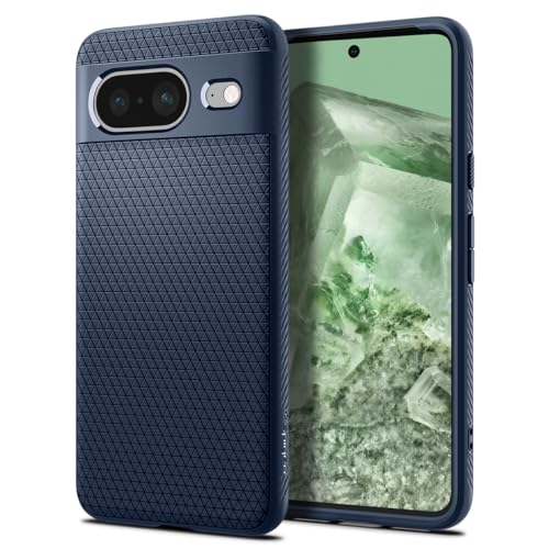 Detalle de Spigen Liquid Air coque pour Pixel 8 – bleu marin
