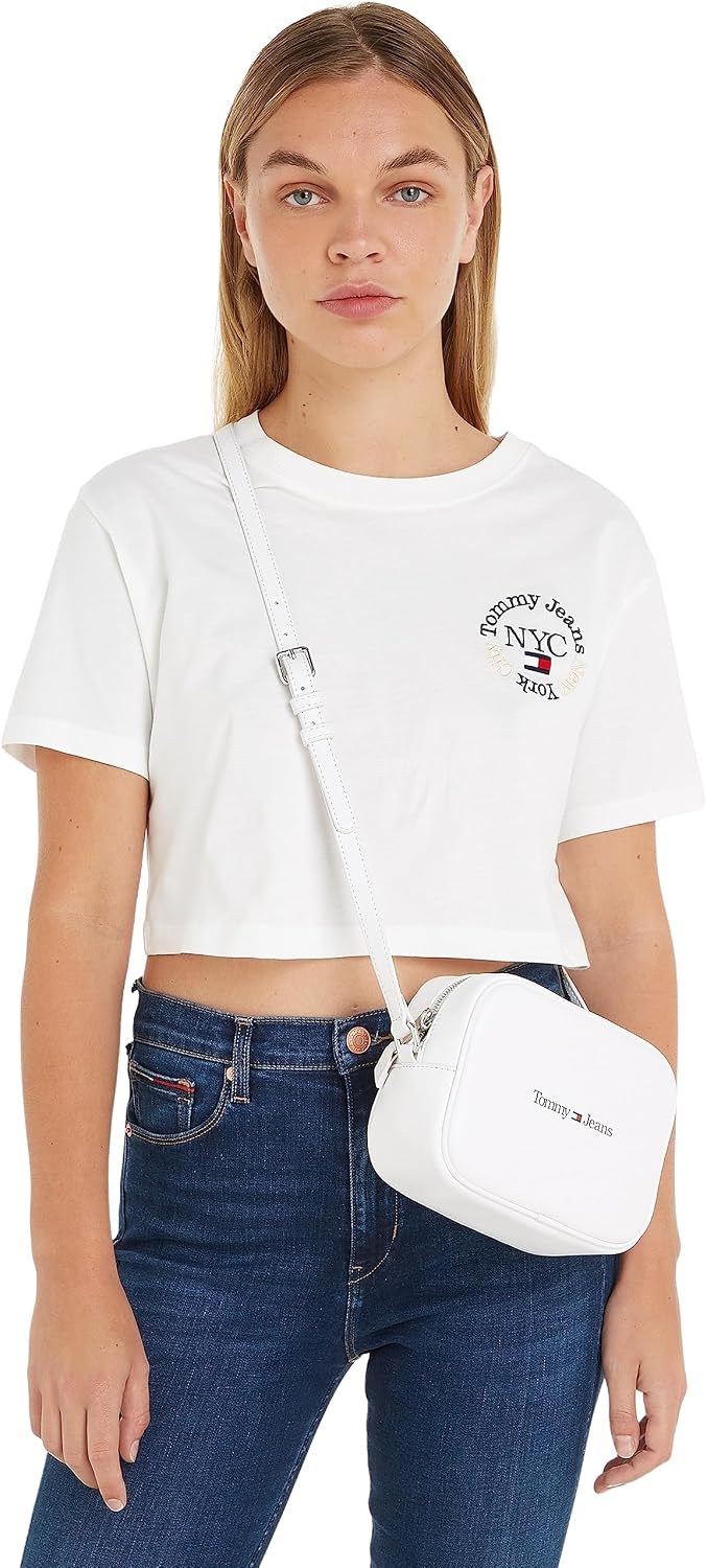 Detalle 2 de Tommy Jeans TJW Camera Bag Umhängetasche, Weiß