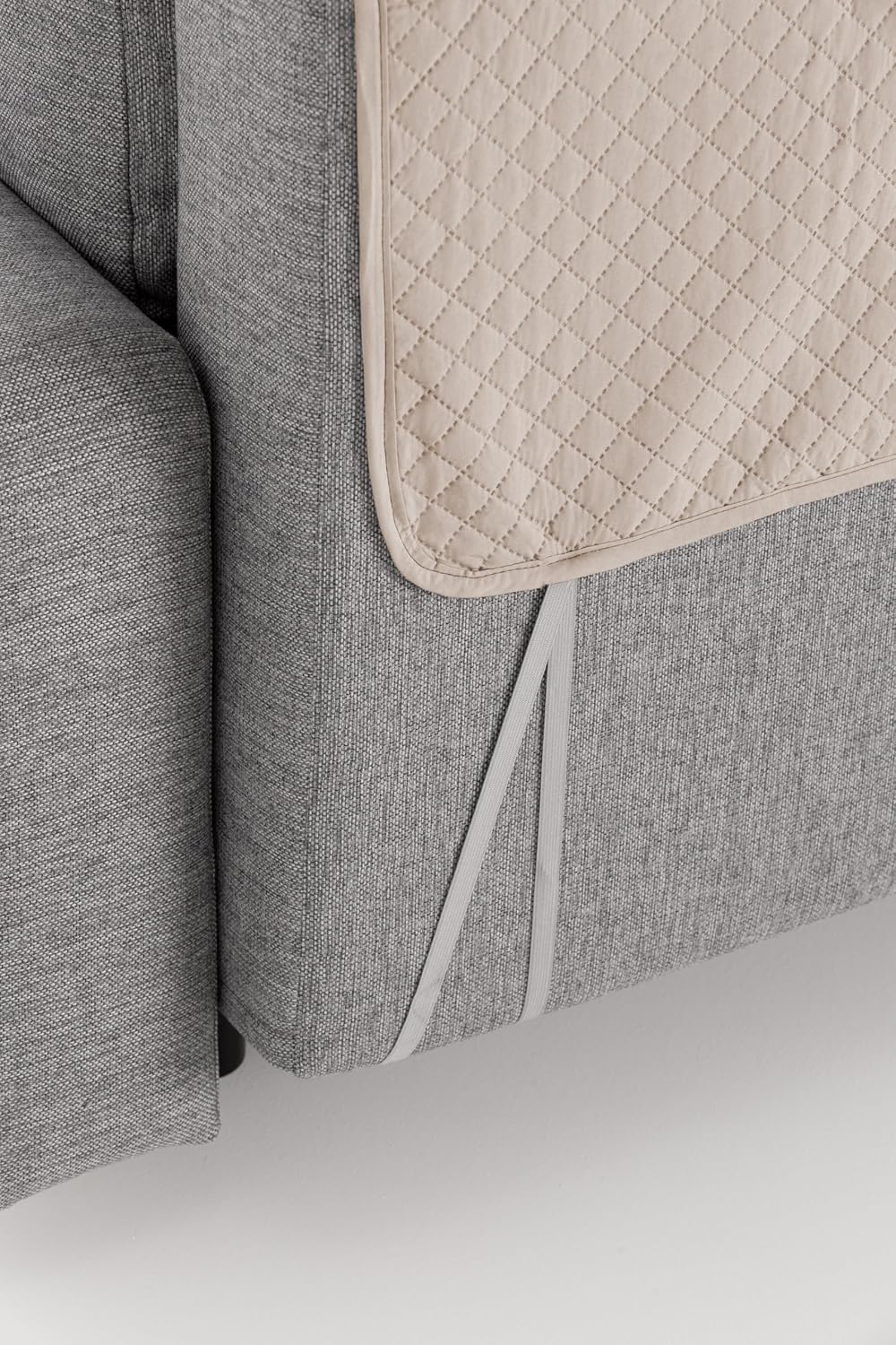 Thumbnail 5 de Textilhome Copridivano 3 Posti 200 cm Beige