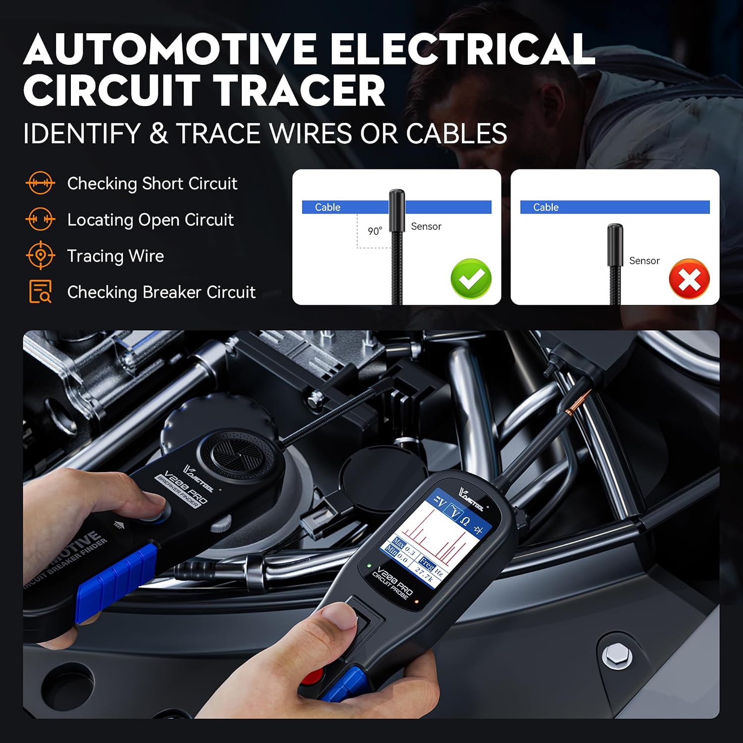 Thumbnail 3 de VDIAGTOOL V200 Pro circuit tester