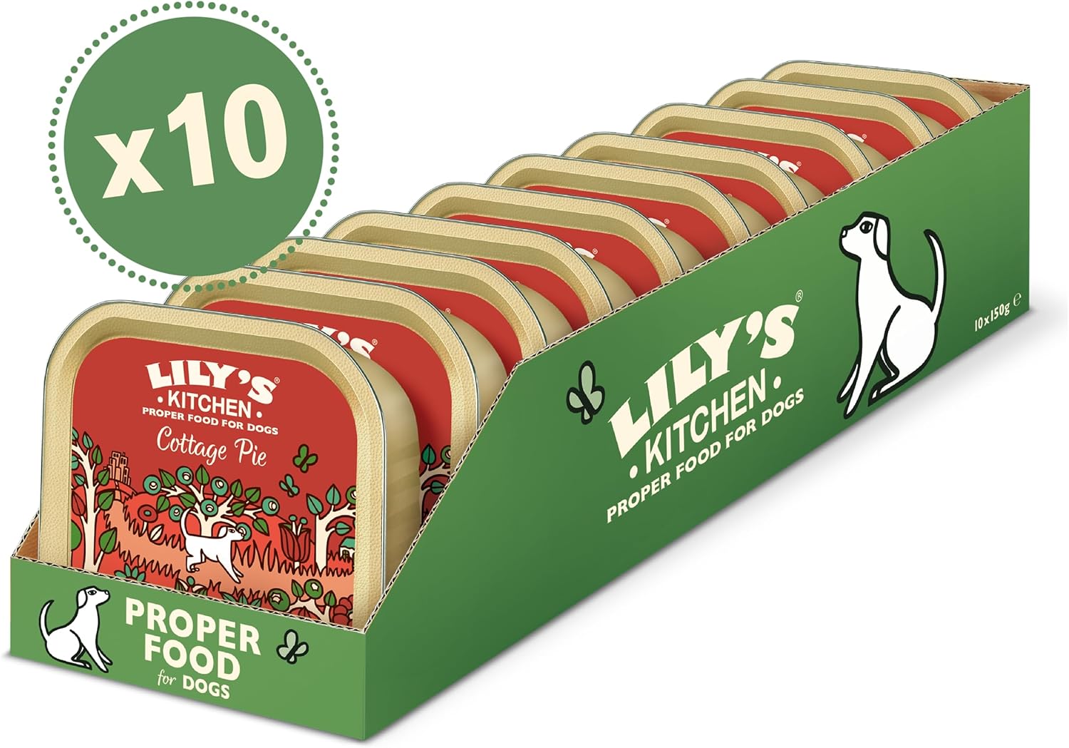 Detalle 2 de Lily's Kitchen Cibo Umido per Cani – Ricetta al Manzo (Cottage Pie) 10 x 150 g