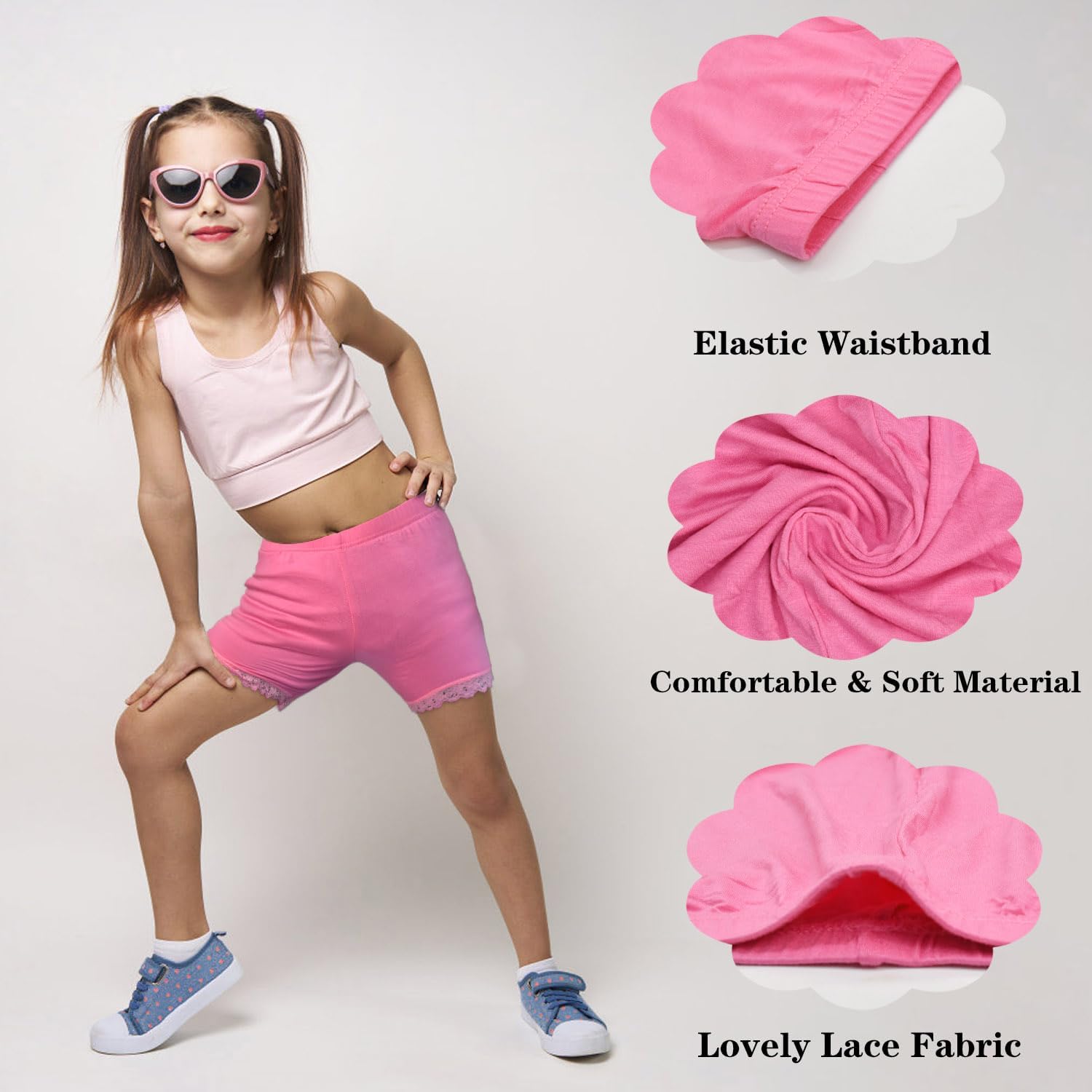 Detalle 1 de GENTABY Mädchen Unterhose 1–10 Jahre