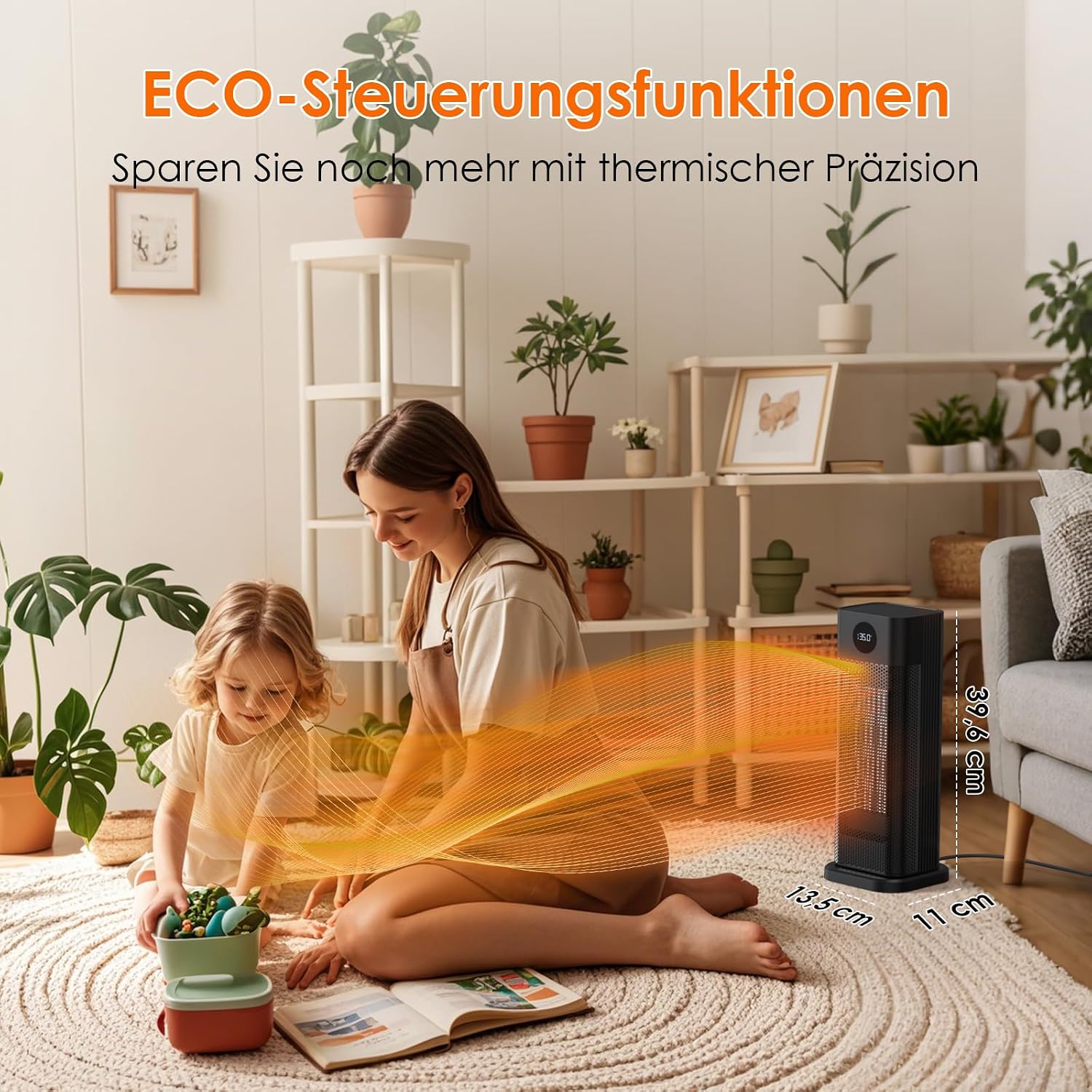 Thumbnail 4 de Minthouz Heizlüfter 2000W PTC Keramik