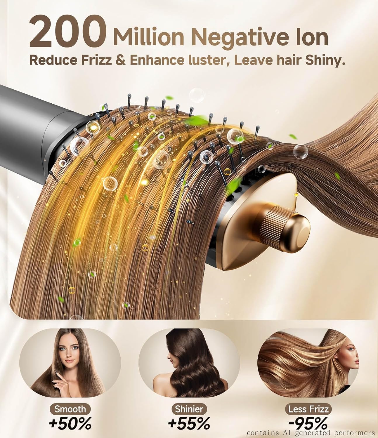 Detalle 2 de 8 in 1 Hair Styler & Air Dryer Wrap Curler - Gray