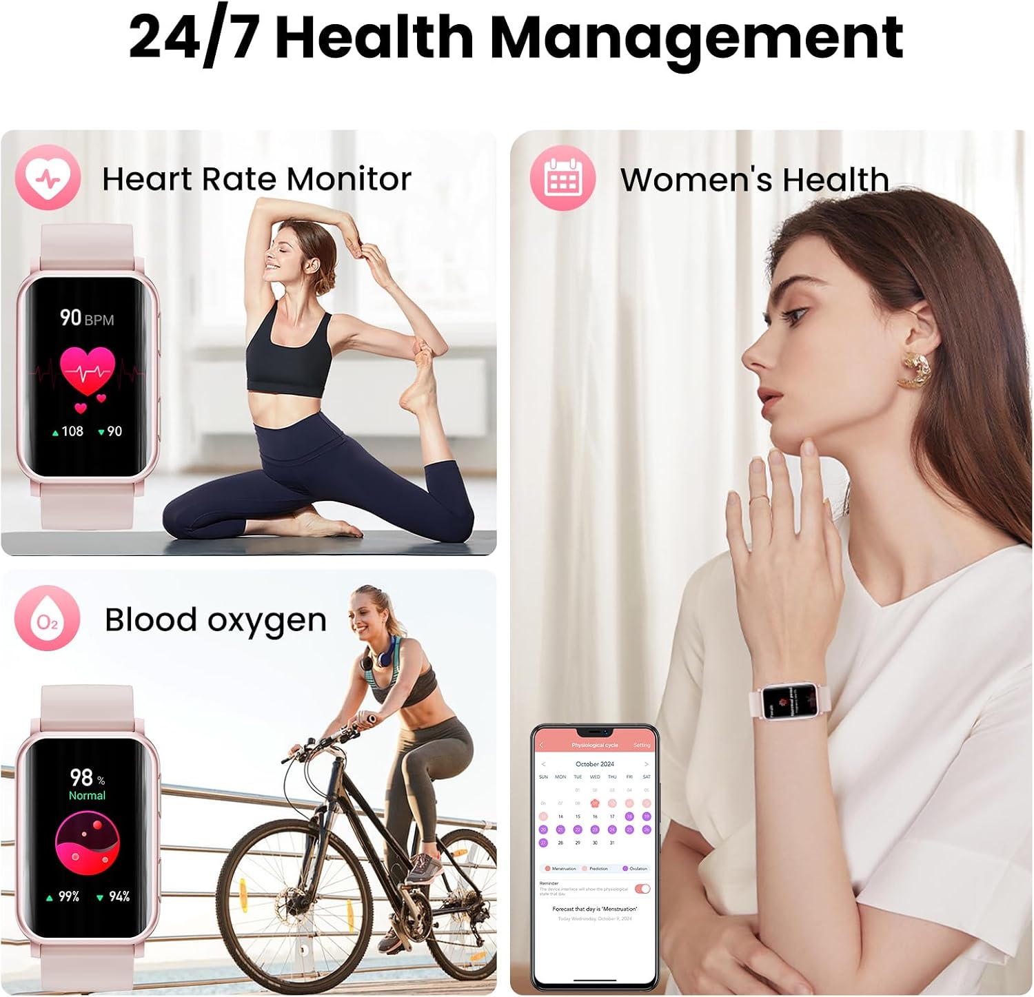 Thumbnail 4 de Mingdaln Smart Watch 1.57" Curved Screen