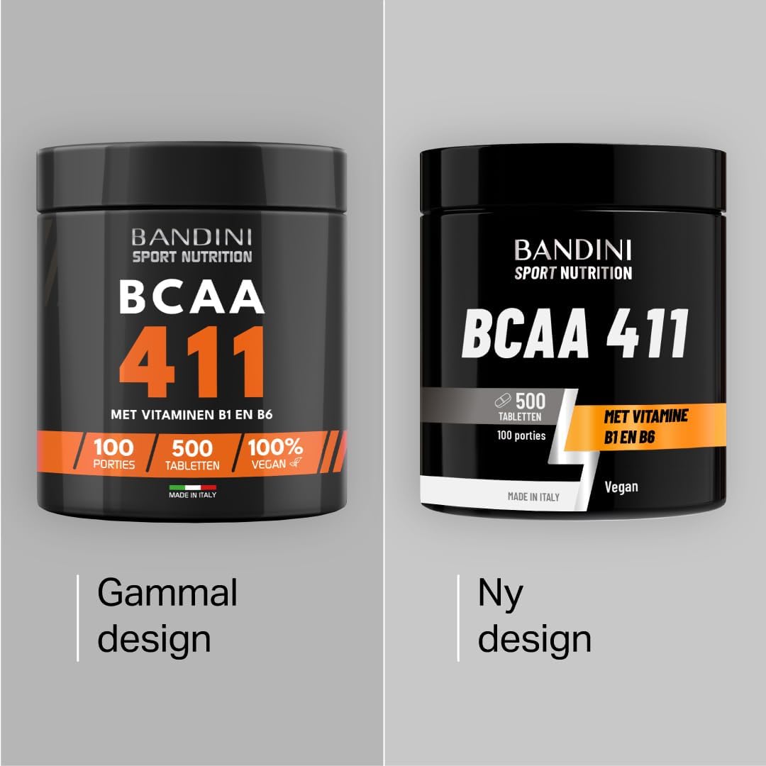 Thumbnail 1 de BANDINI BCAA 4:1:1-tabletten met vitamine B1 en B6, 500 stuks