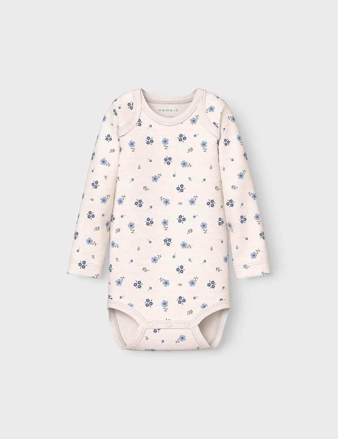 Detalle 2 de NAME IT Nbfbody 3P Ls Jet Stream Flower Noos (Lot de 3) Femme