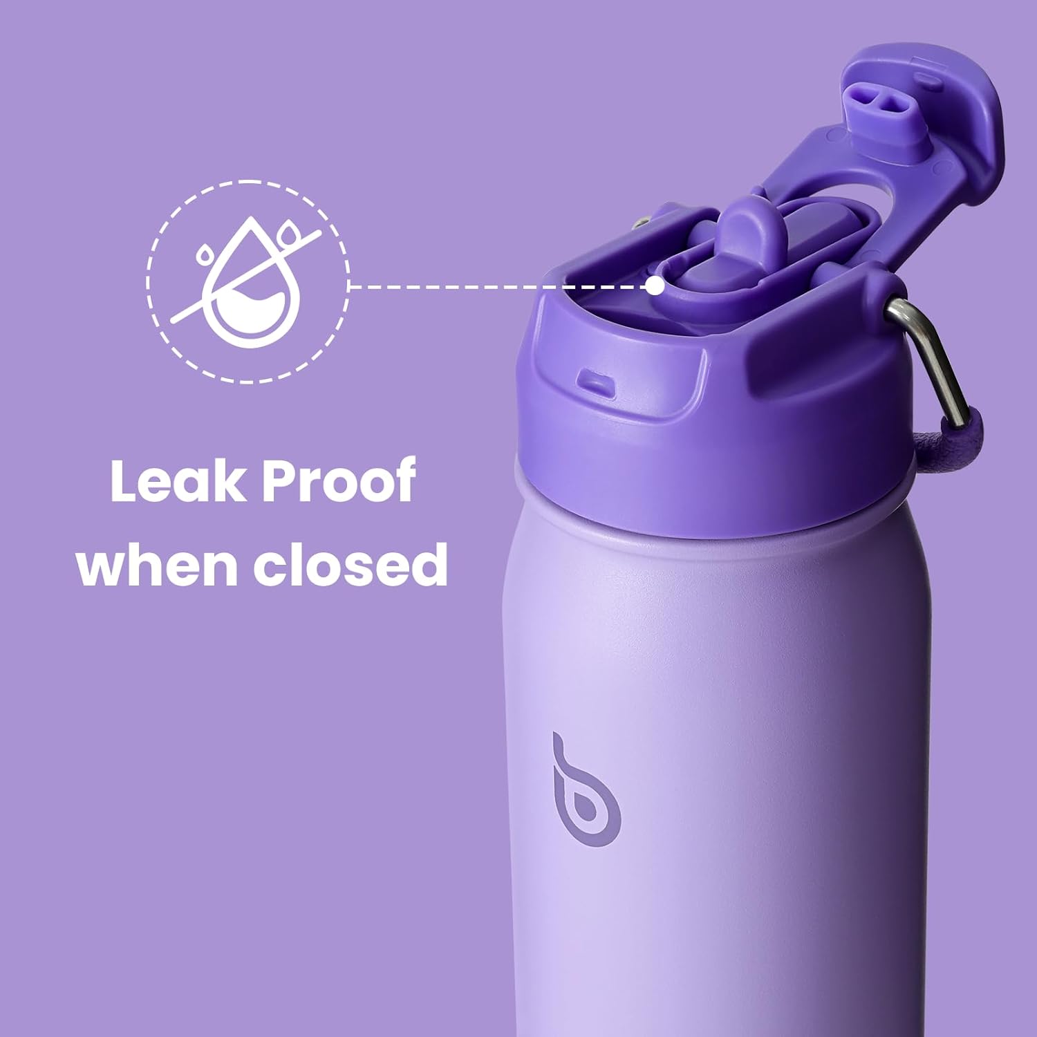 Detalle 2 de BOTTLE BOTTLE Stainless Steel Kids Water Bottle 470ml ๐ฐ